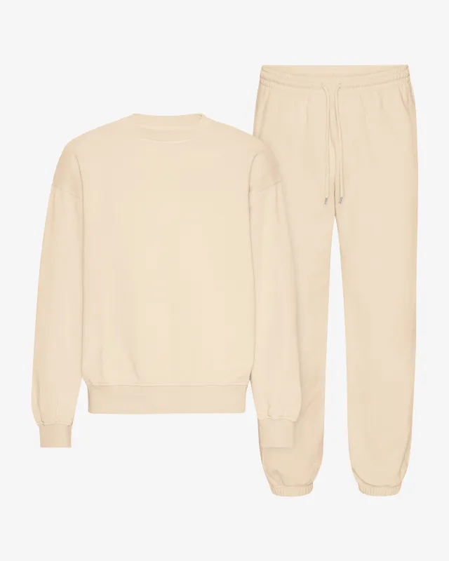 Organic Relaxed Sweatsuit - Ivory White sold by Colorful Standard