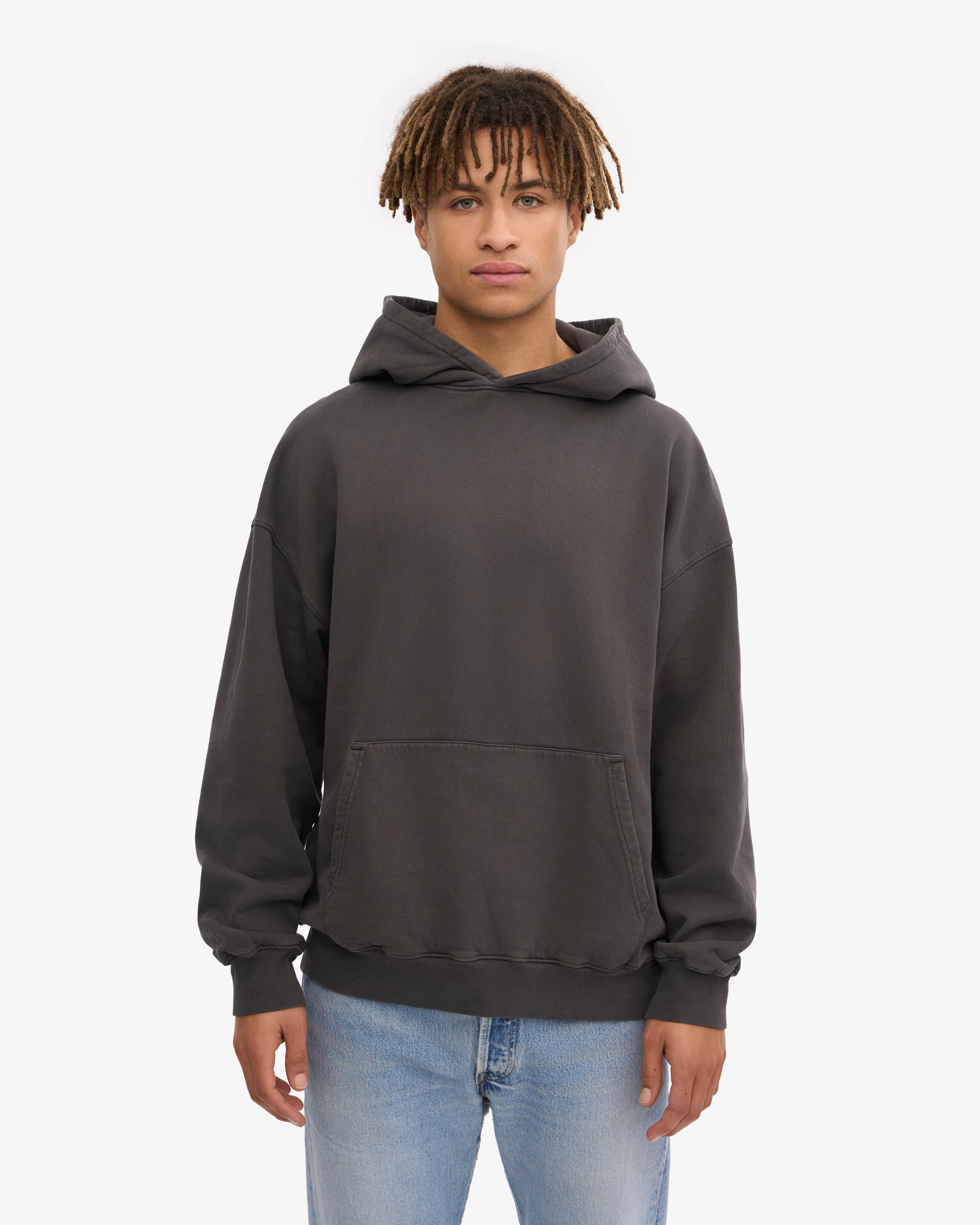 Organic Relaxed Hood Sweatsuit - Lava Grey sold by Colorful Standard product image thumbnail 2