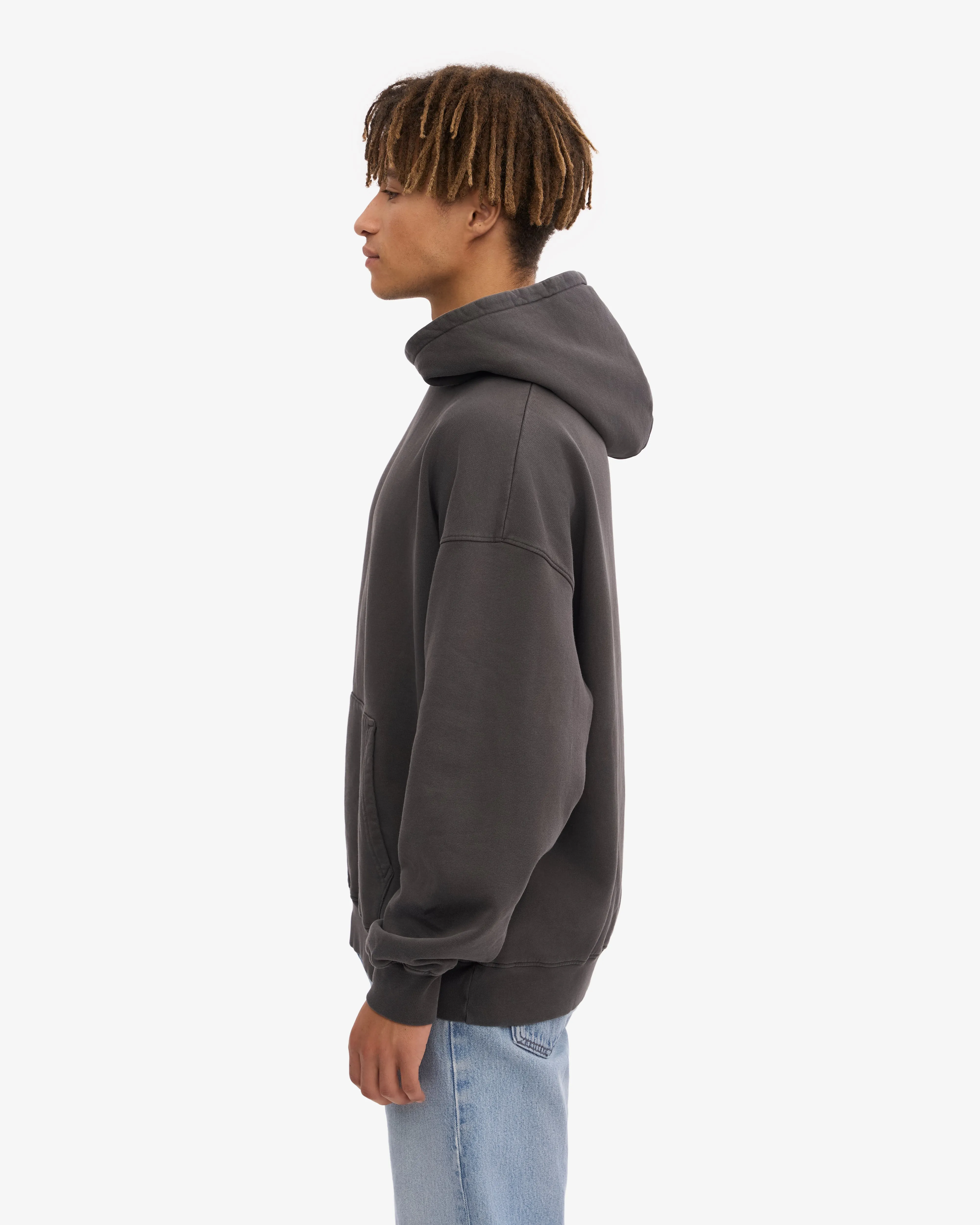 Organic Relaxed Hood Sweatsuit - Lava Grey sold by Colorful Standard product image thumbnail 3