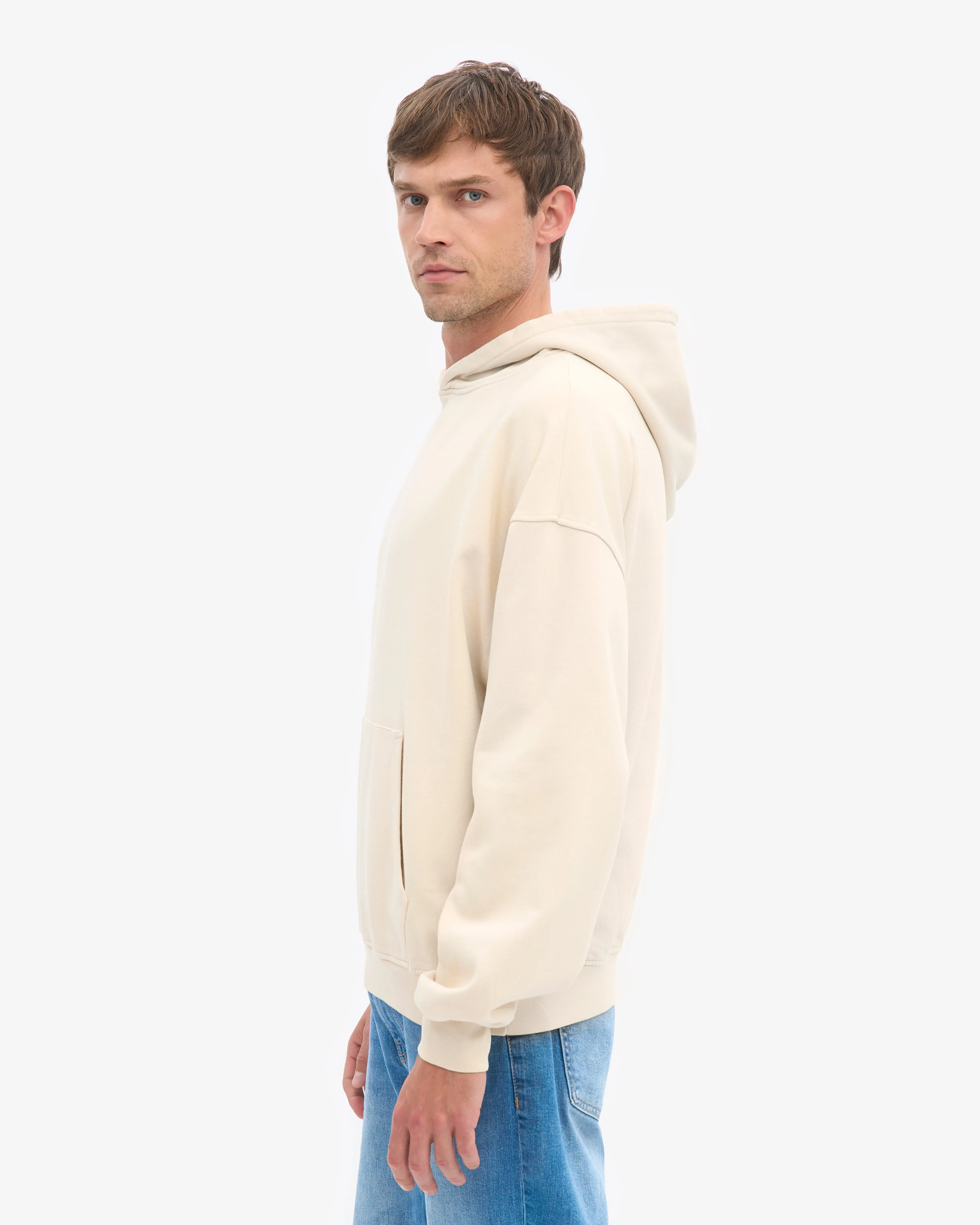 Organic Relaxed Hood Sweatsuit - Ivory White sold by Colorful Standard product image thumbnail 3