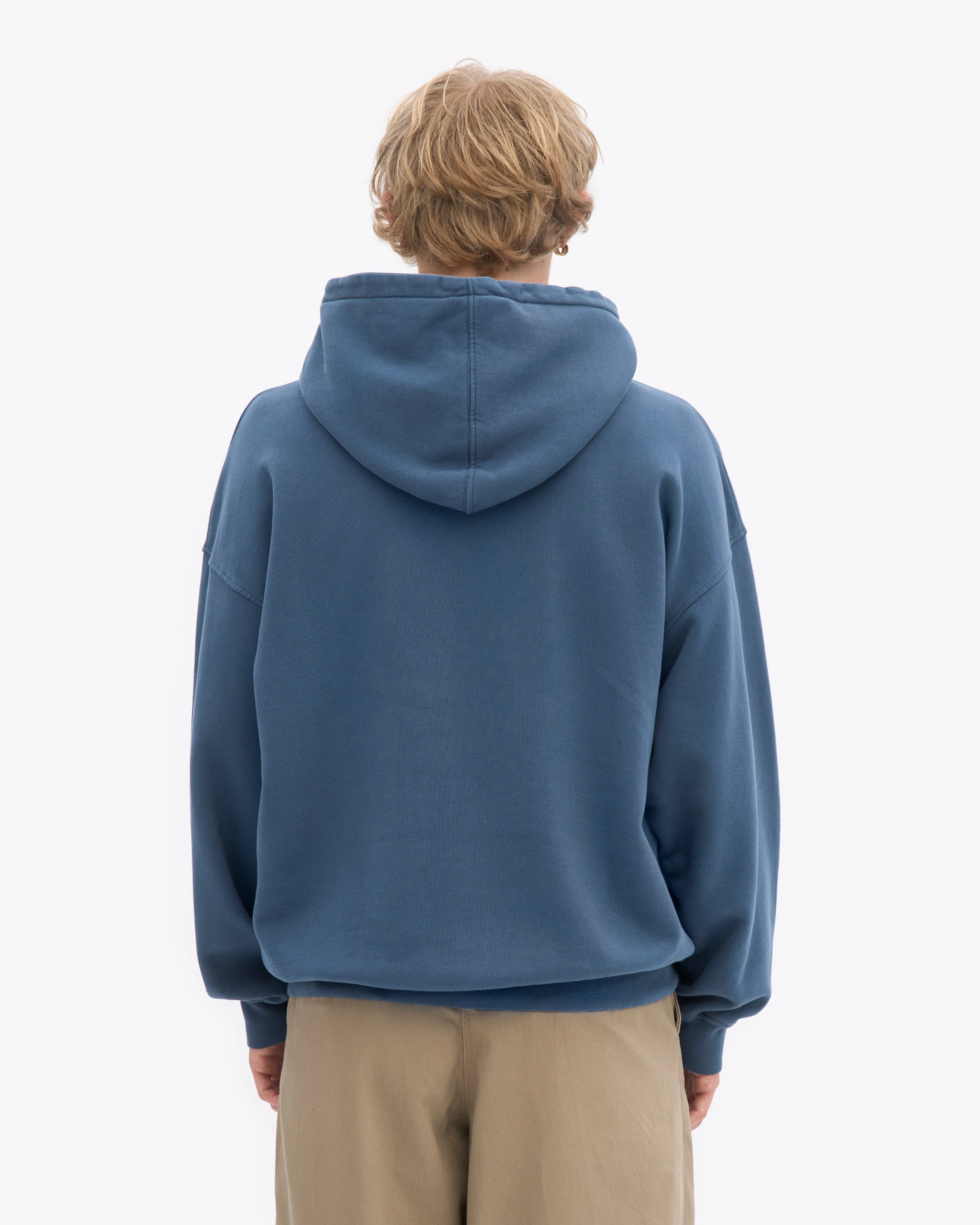 Organic Relaxed Hood Sweatsuit - Petrol Blue sold by Colorful Standard product image thumbnail 4