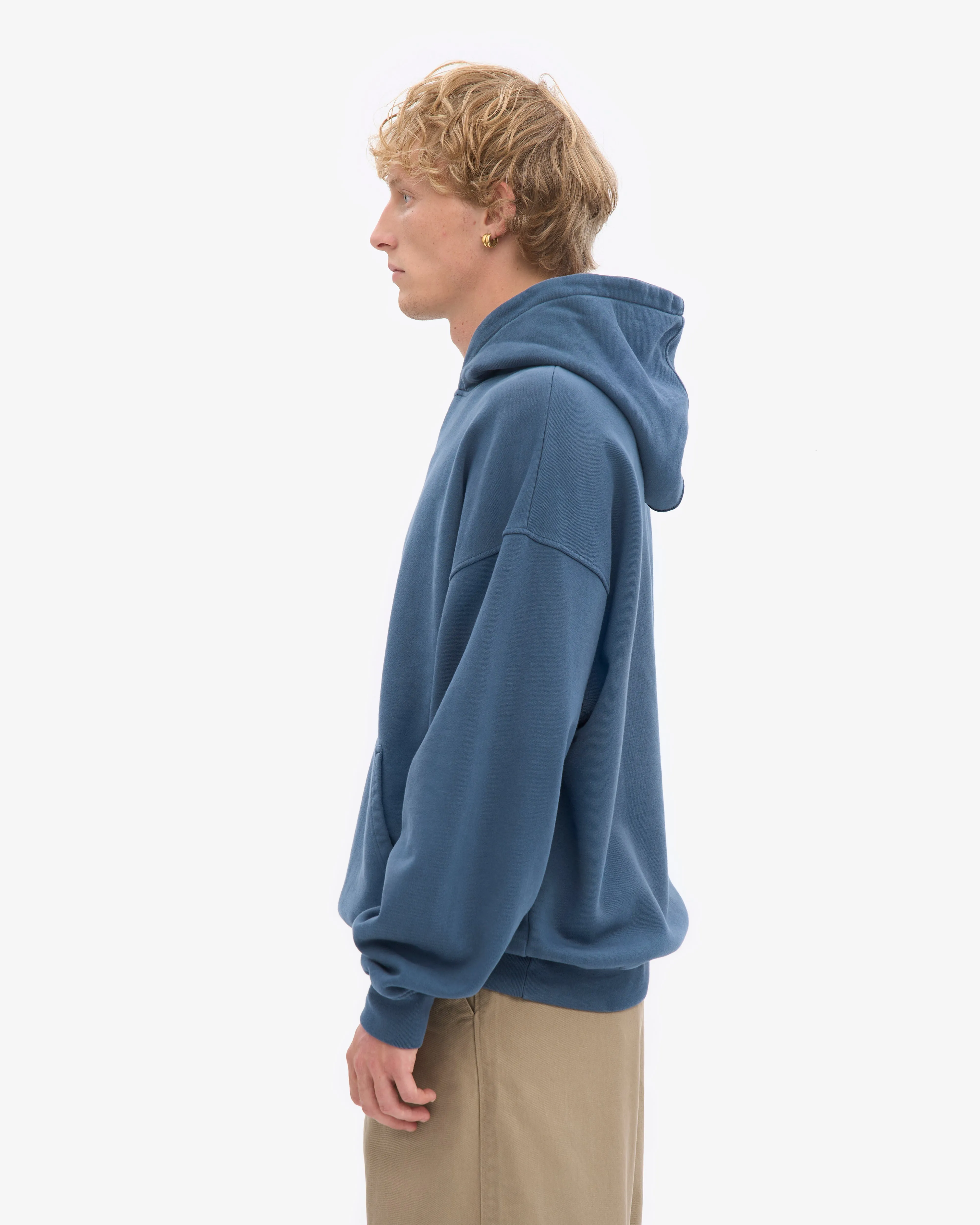 Organic Relaxed Hood Sweatsuit - Petrol Blue sold by Colorful Standard product image thumbnail 3