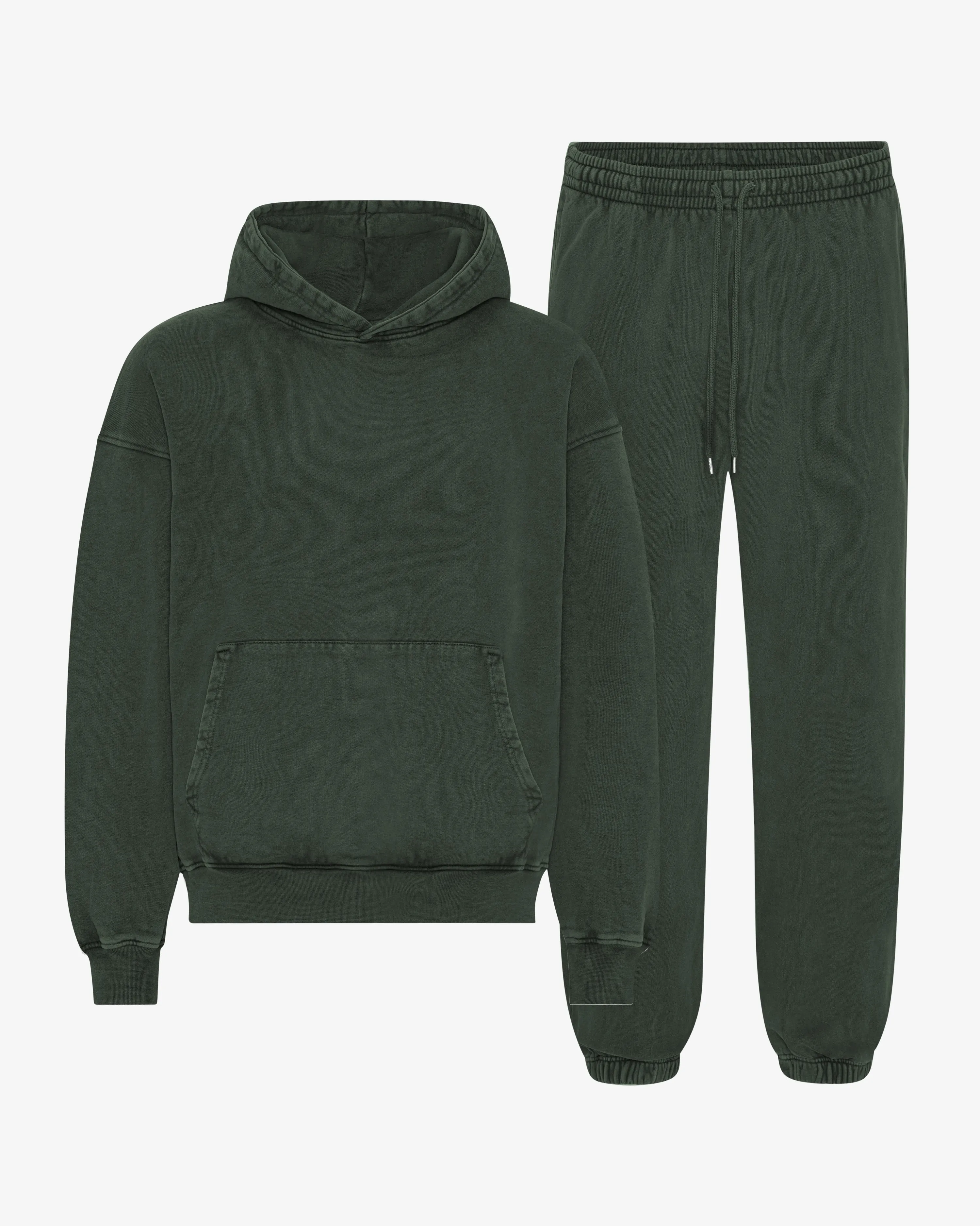 Organic Relaxed Hood Sweatsuit - Midnight Forest sold by Colorful Standard