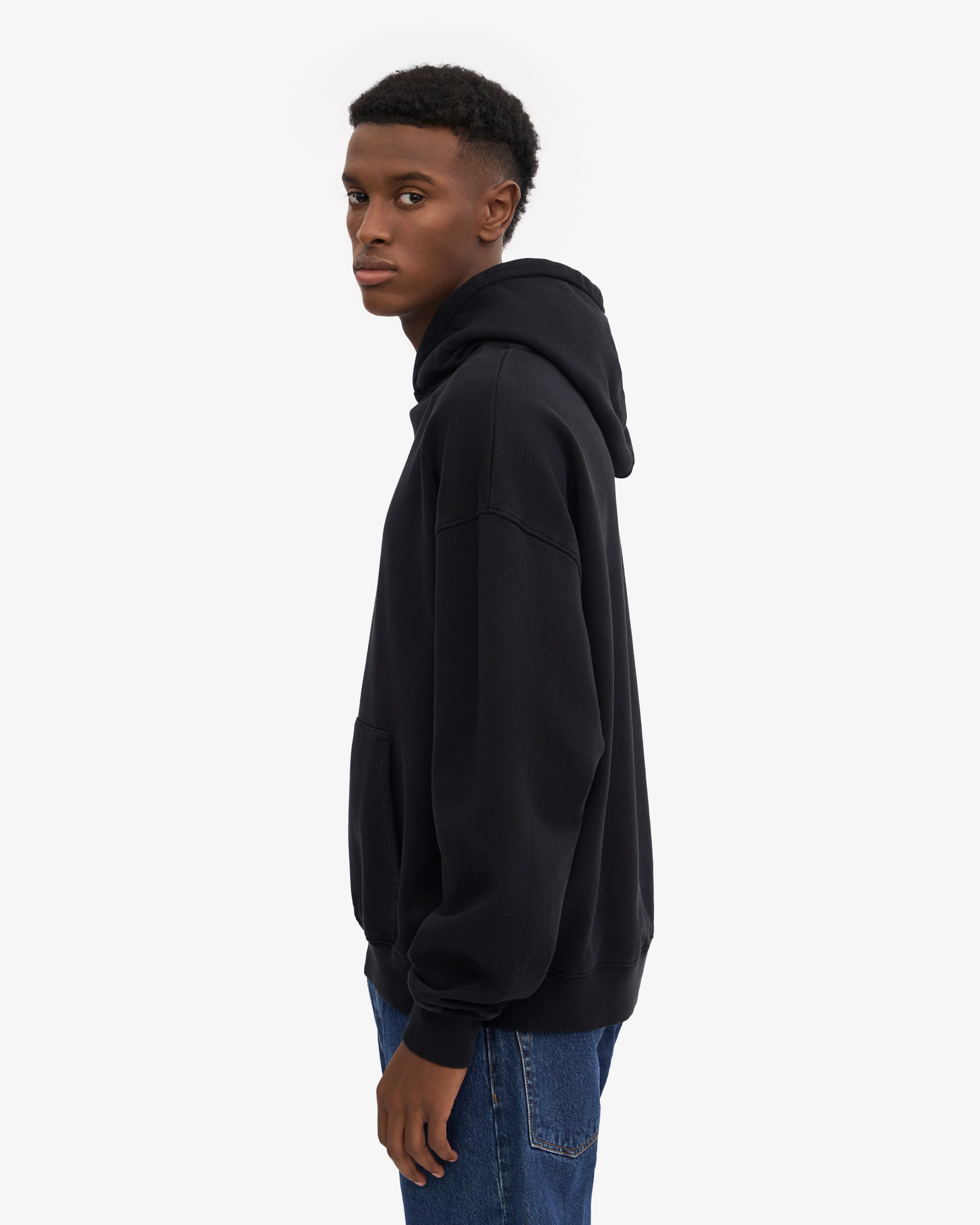 Organic Relaxed Hood Sweatsuit - Deep Black sold by Colorful Standard product image thumbnail 3