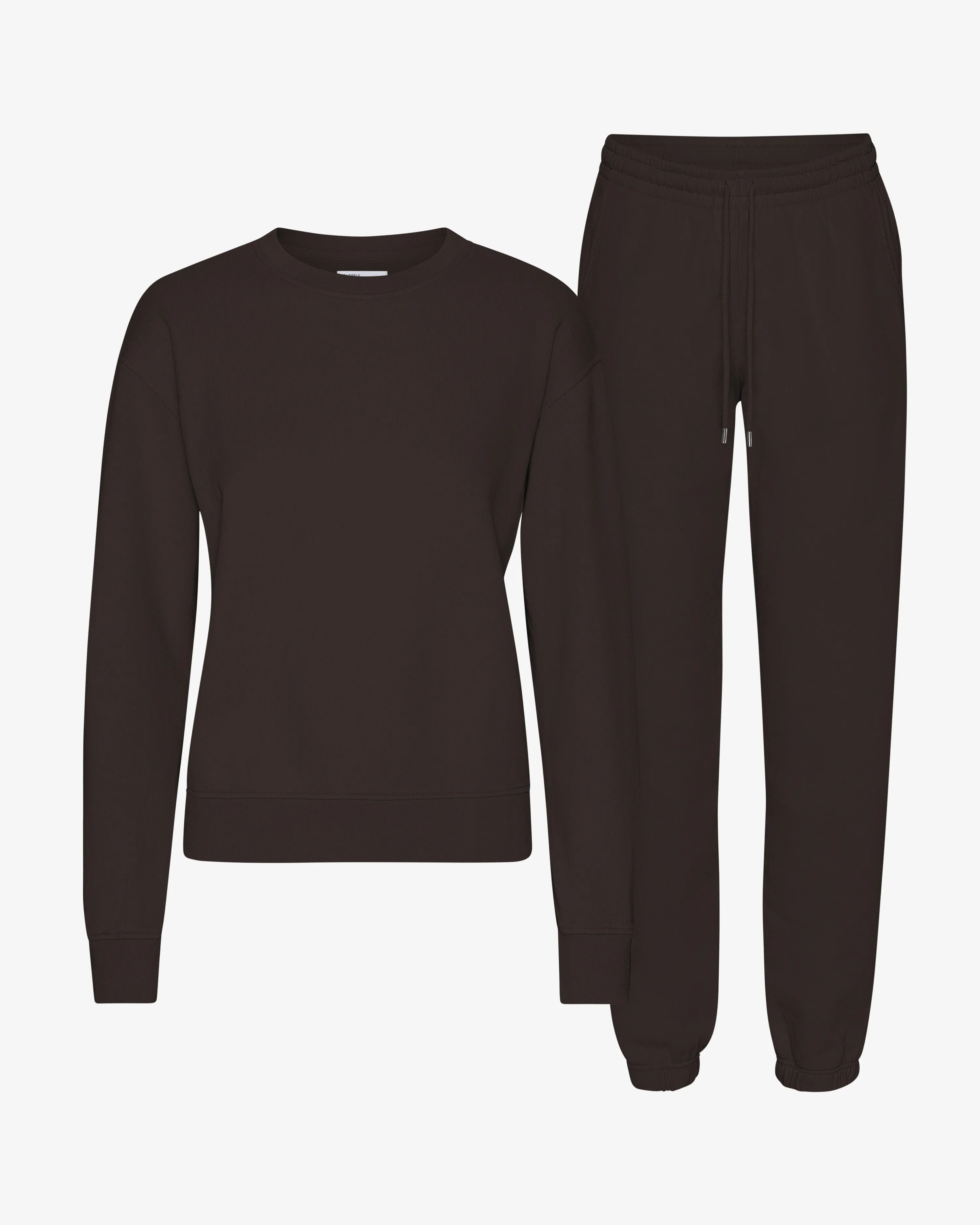 Organic Classic Sweatsuit - Coffee Brown sold by Colorful Standard