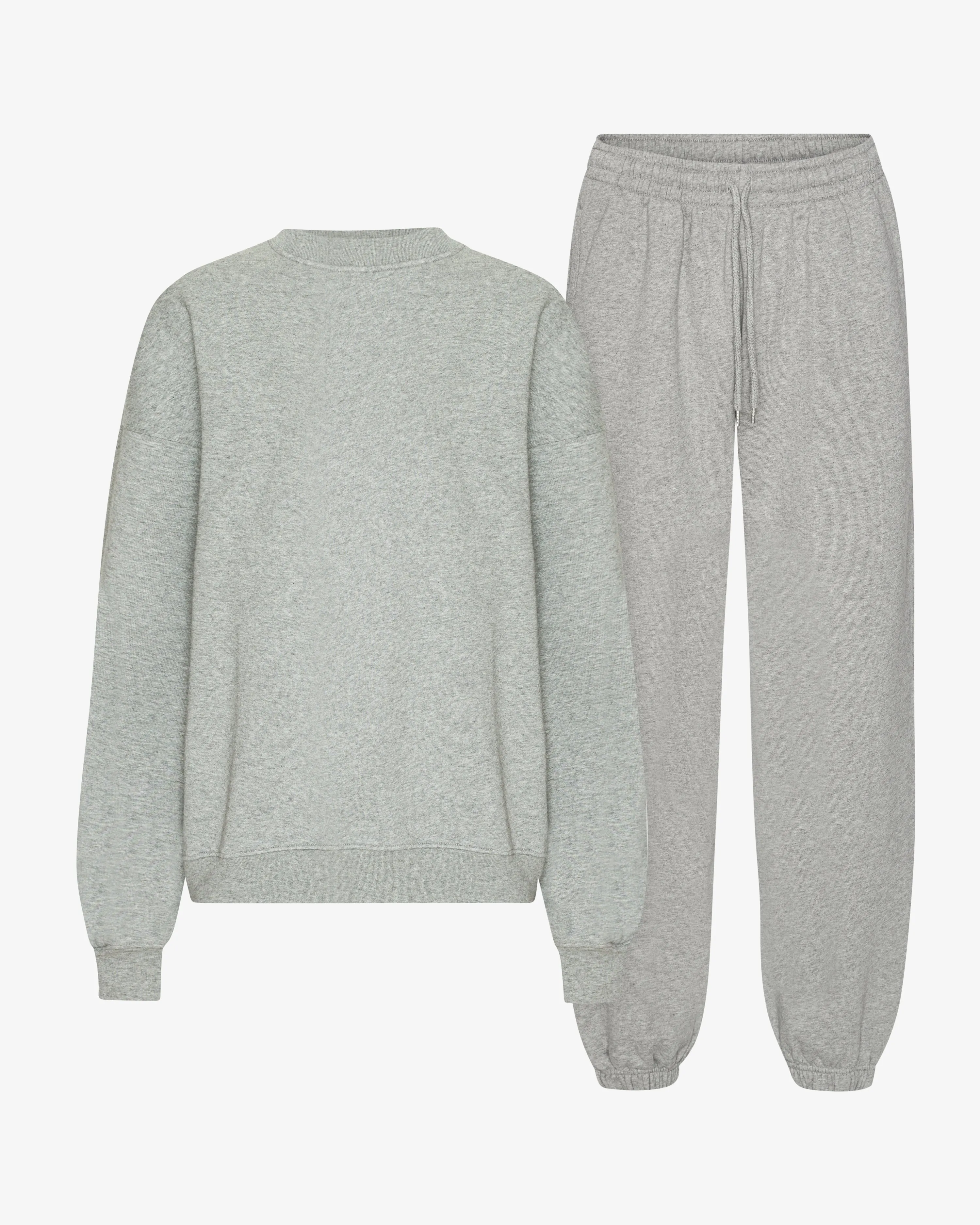 Organic Relaxed Sweatsuit - Heather Grey sold by Colorful Standard