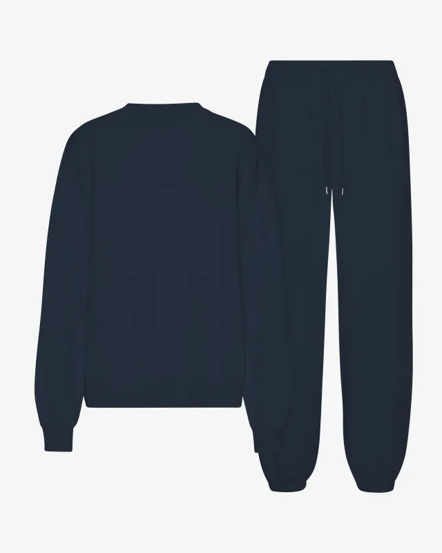 Organic Relaxed Sweatsuit - Navy Blue sold by Colorful Standard