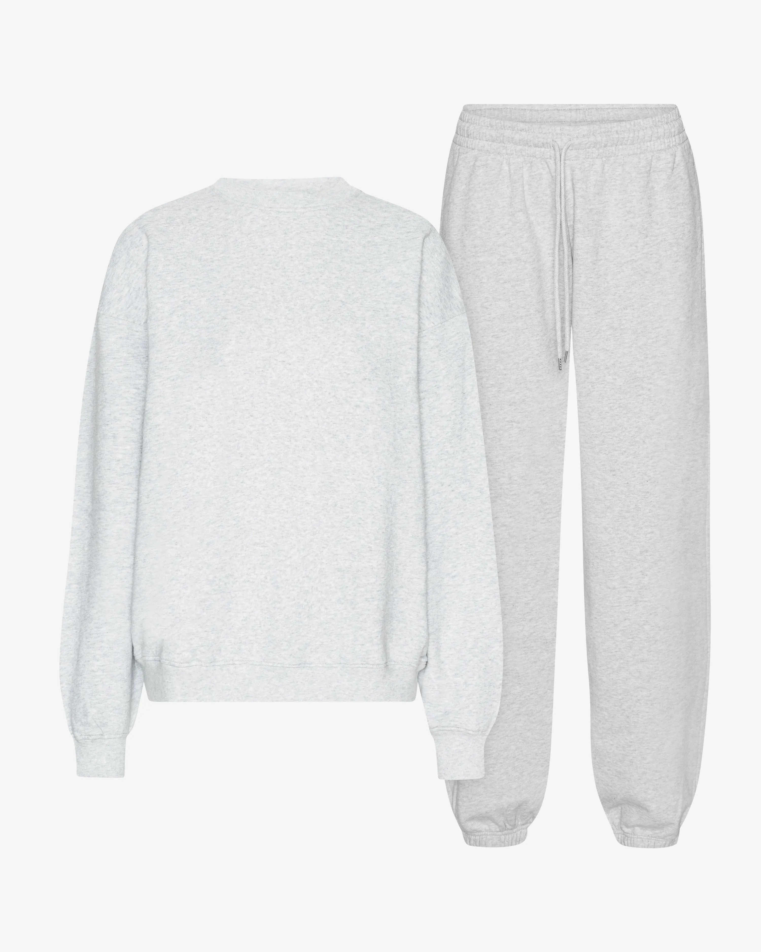Organic Relaxed Sweatsuit - Snow Melange sold by Colorful Standard