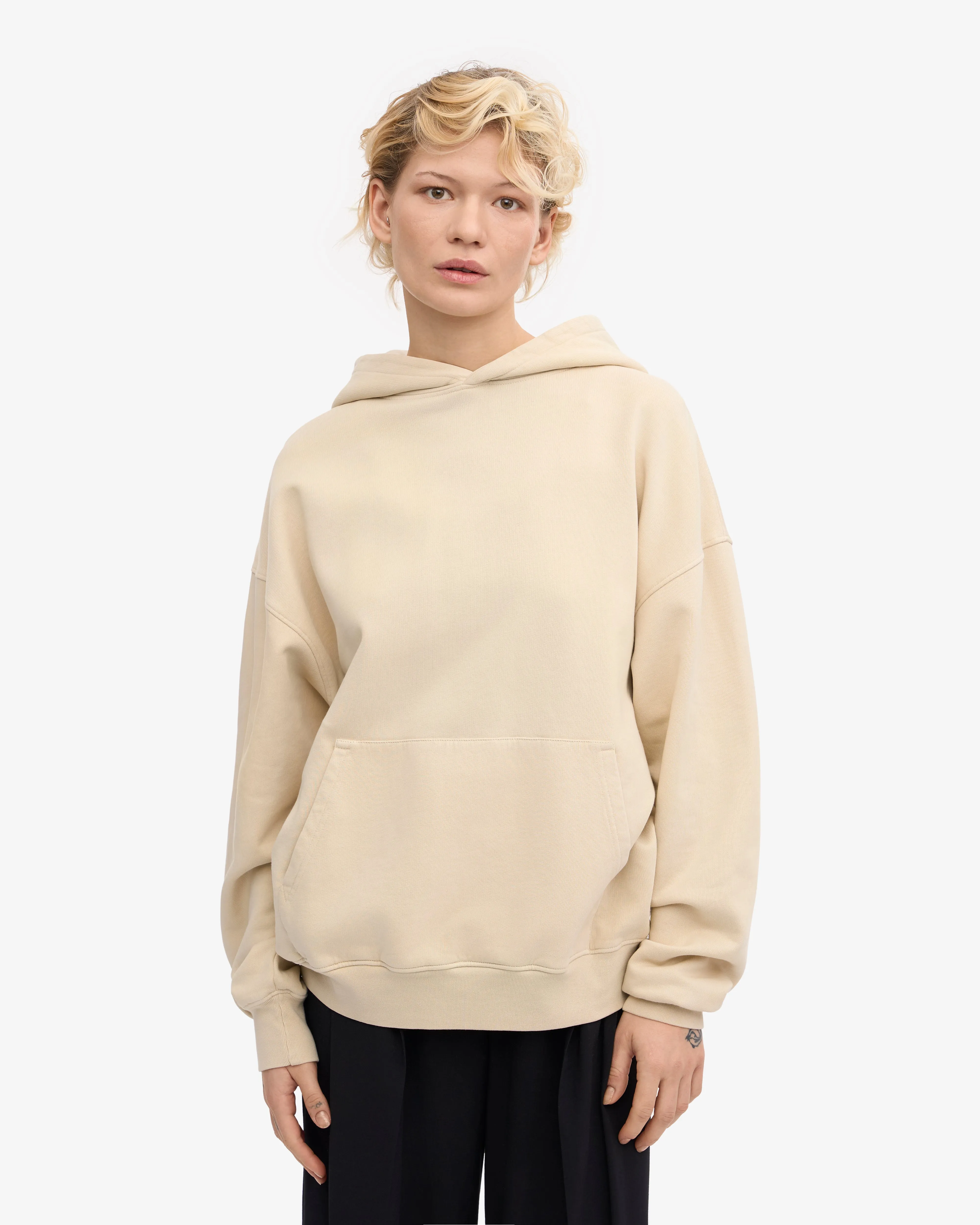 Organic Relaxed Hood Sweatsuit - Ivory White sold by Colorful Standard product image thumbnail 2