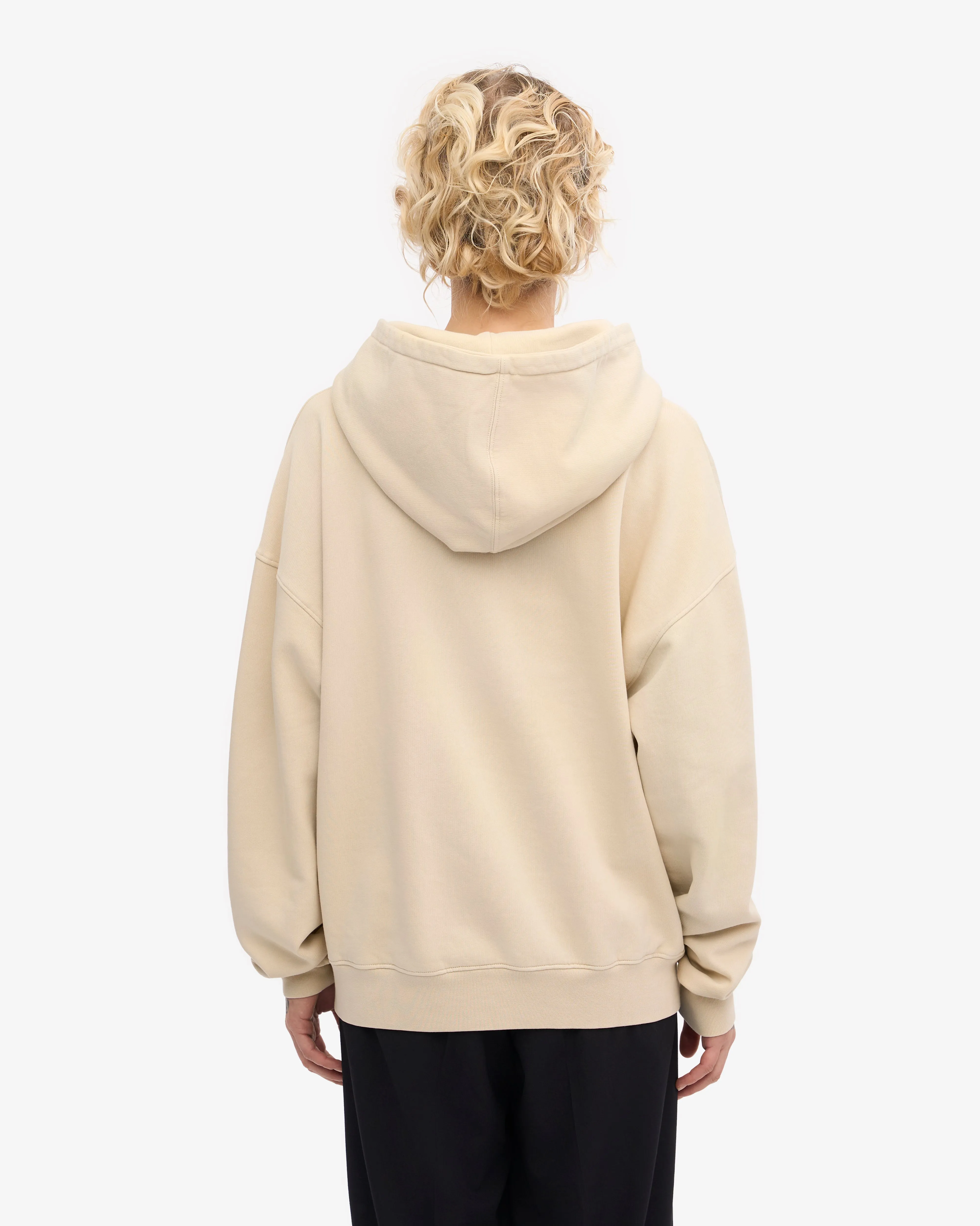 Organic Relaxed Hood Sweatsuit - Ivory White sold by Colorful Standard product image thumbnail 4