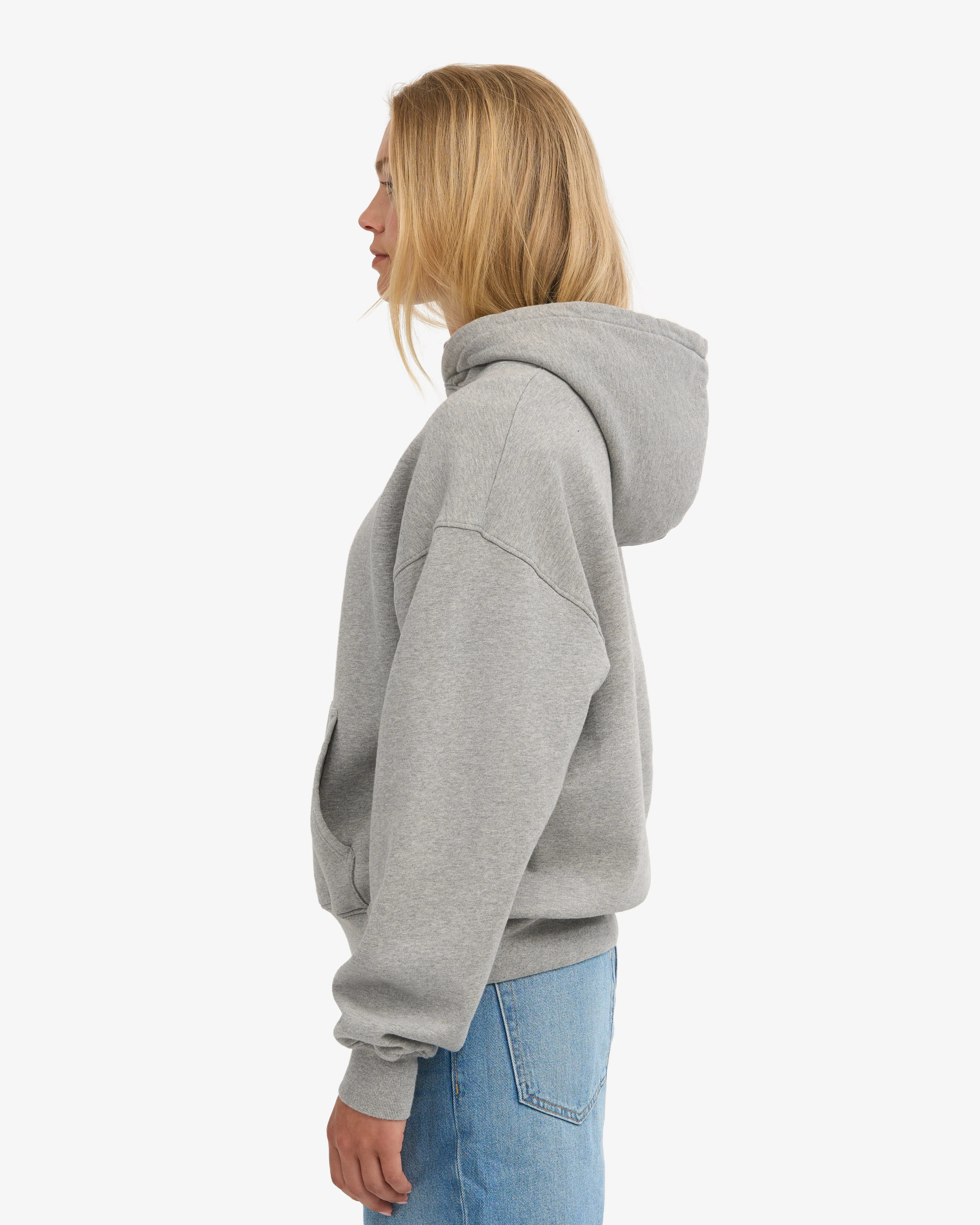 Organic Relaxed Hood Sweatsuit - Heather Grey sold by Colorful Standard product image thumbnail 3
