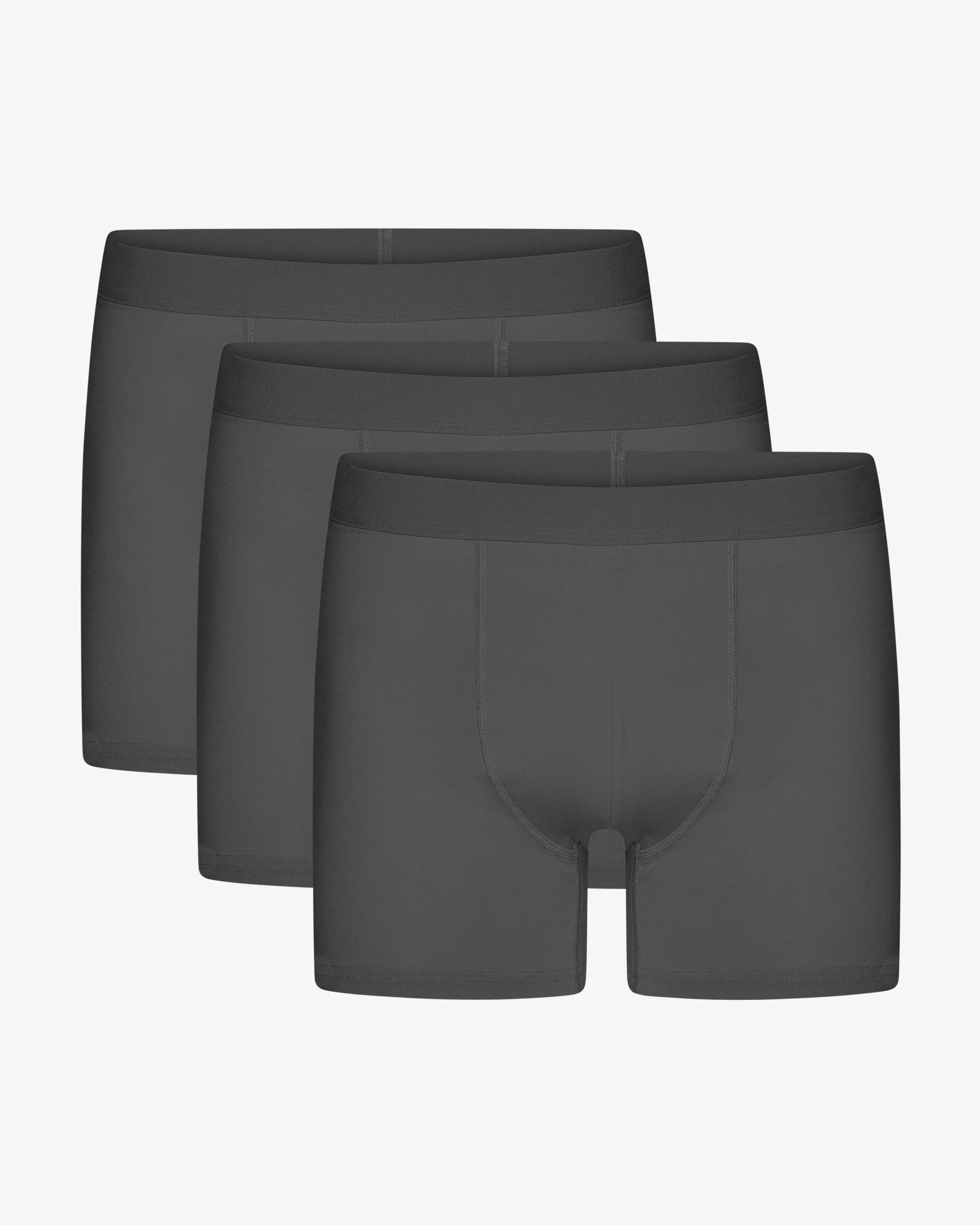 Organic Boxer Briefs 3 Pack - Lava Grey sold by Colorful Standard