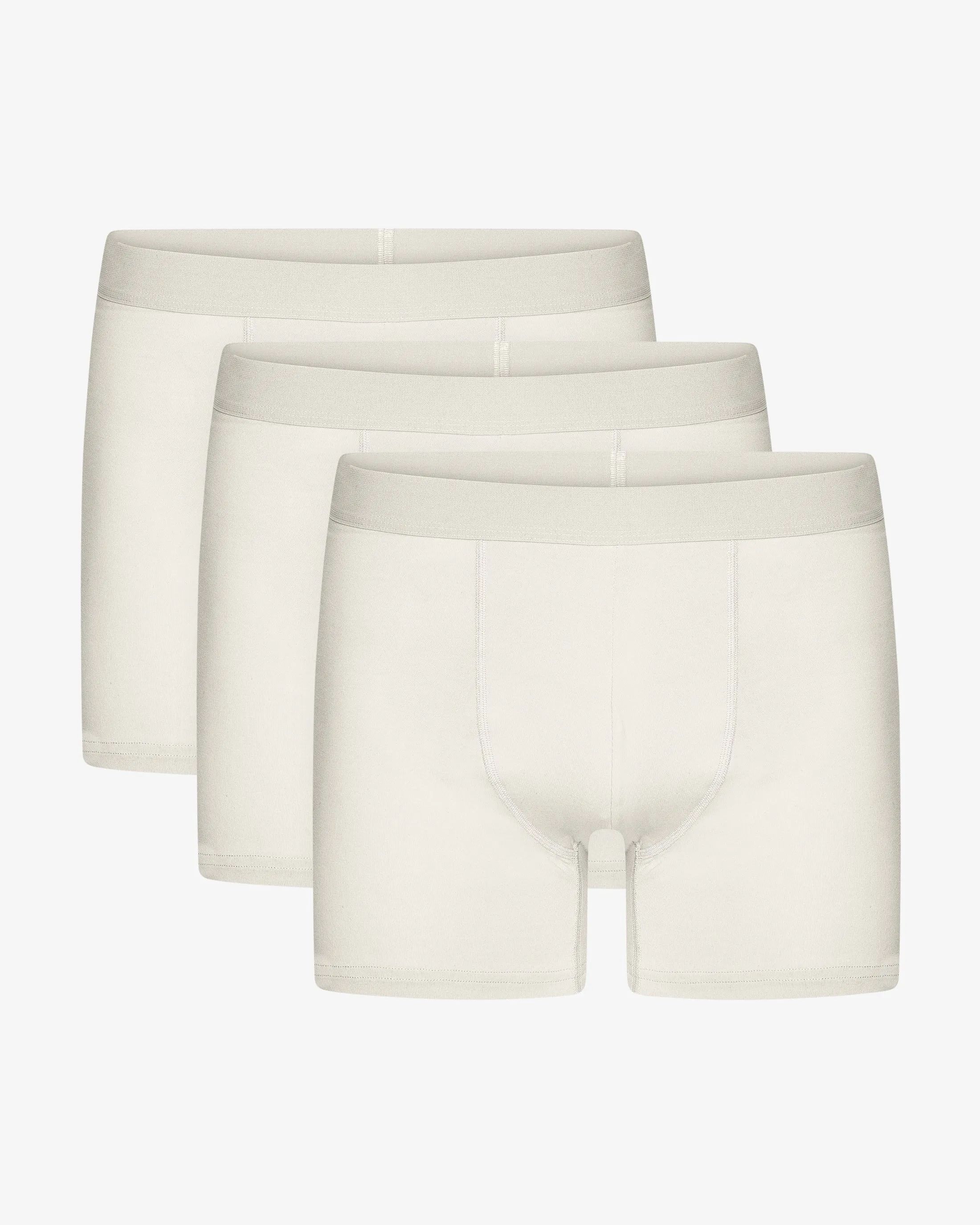 Organic Boxer Briefs 3 Pack - Ivory White sold by Colorful Standard