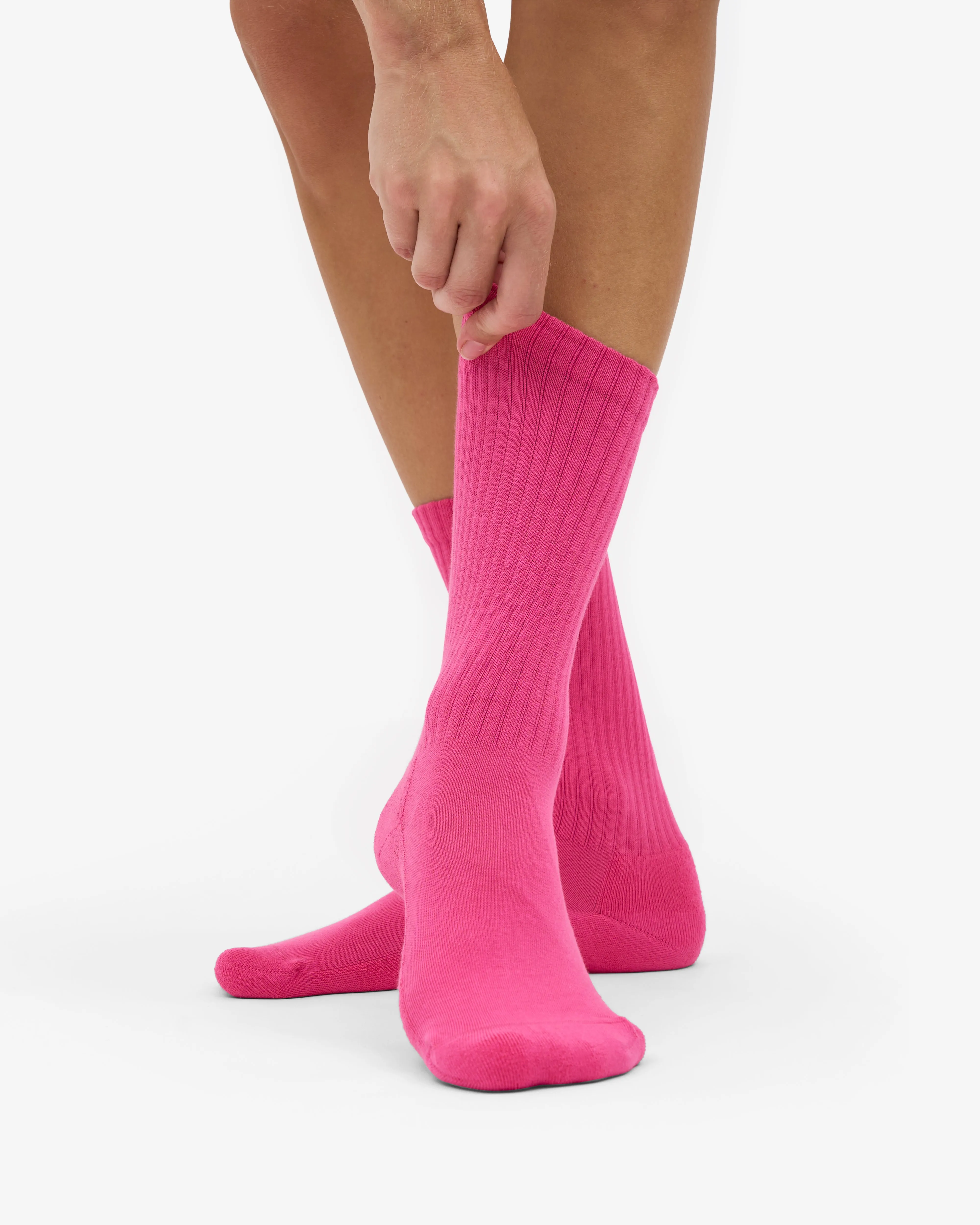 Organic Active Sock - Bubblegum Pink (3-Pack) sold by Colorful Standard product image thumbnail 4