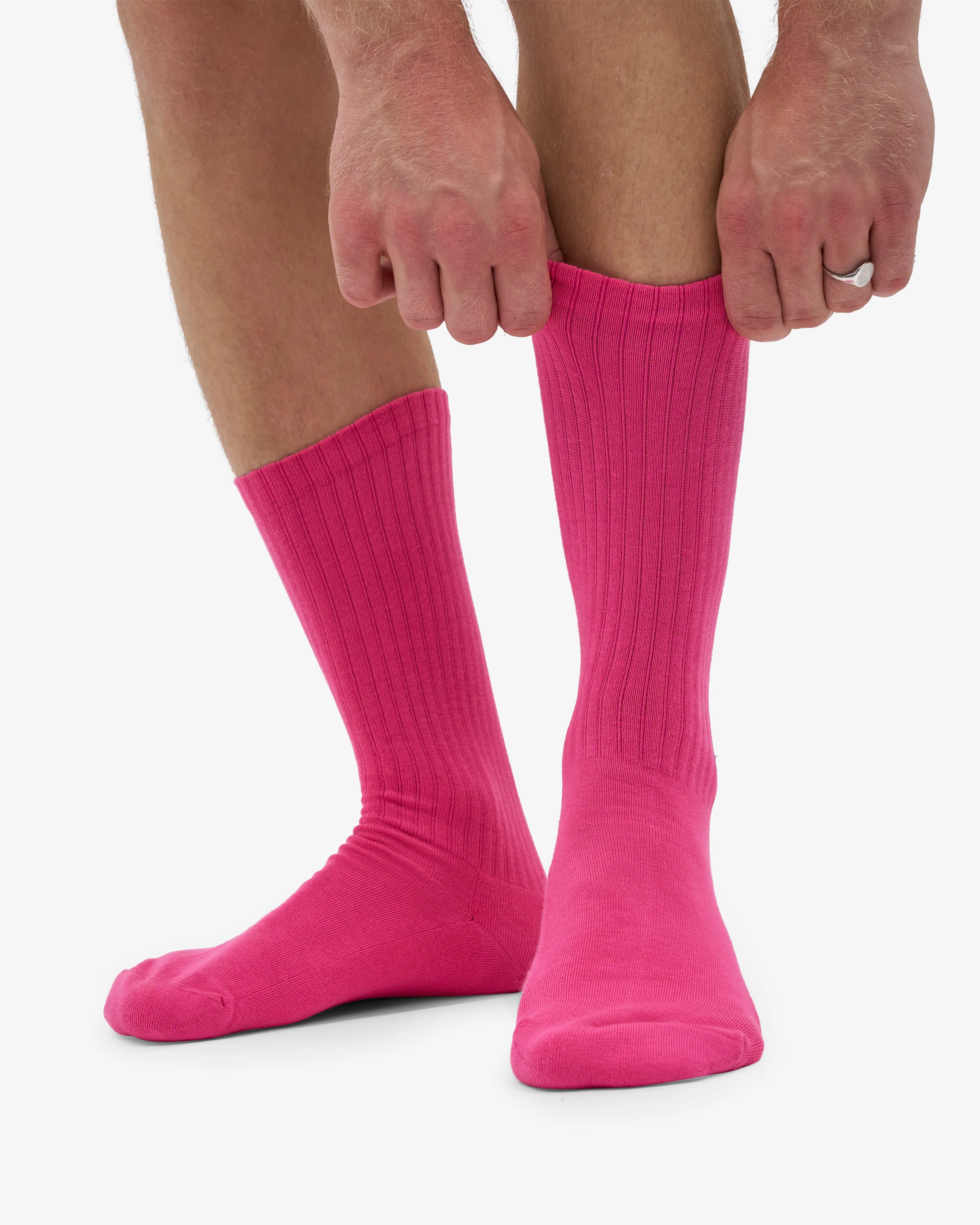 Organic Active Sock - Bubblegum Pink (3-Pack) sold by Colorful Standard product image thumbnail 2