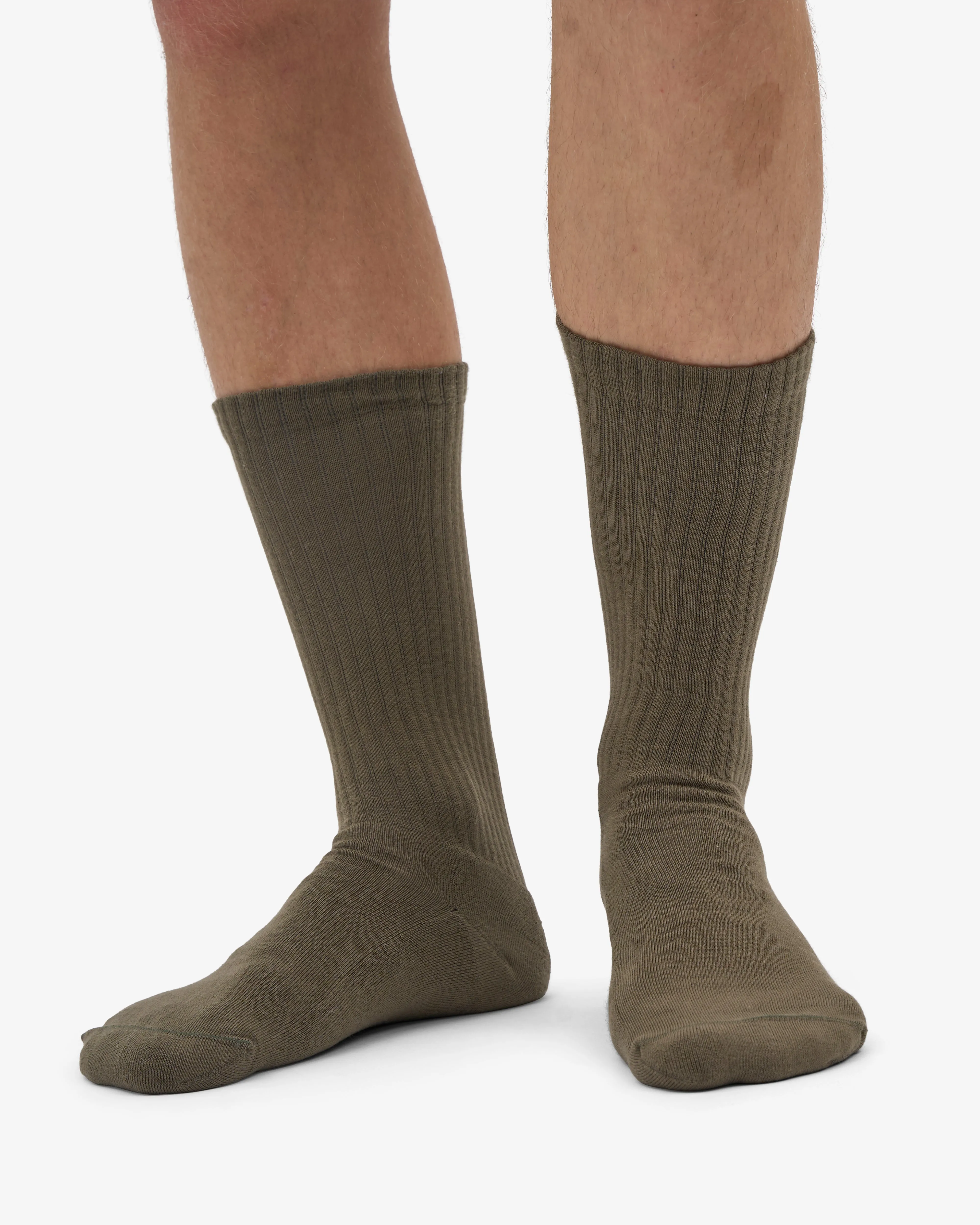 Organic Active Sock - Dusty Olive (3-Pack) sold by Colorful Standard product image thumbnail 4