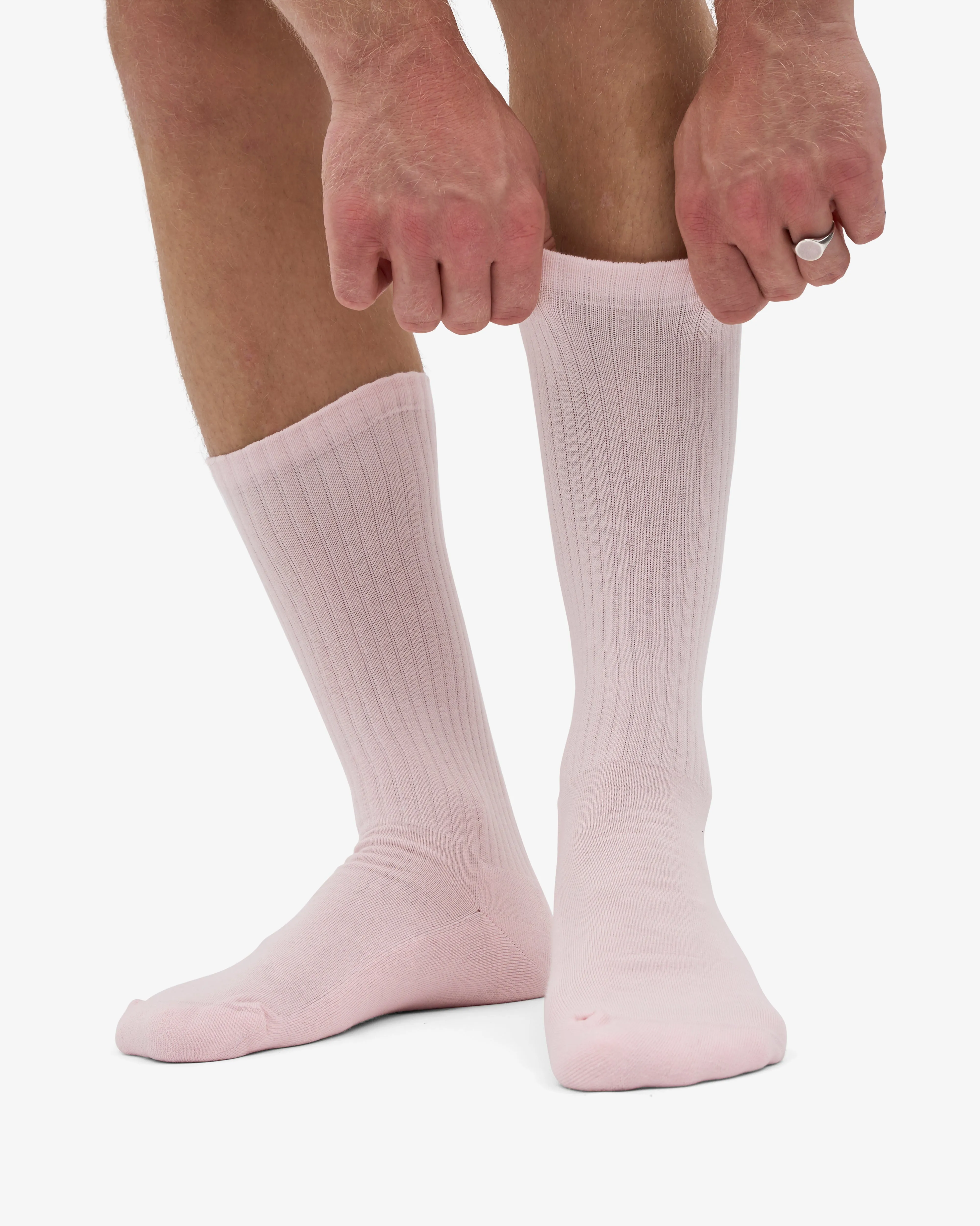 Organic Active Sock - Faded Pink (3-Pack) sold by Colorful Standard product image thumbnail 2