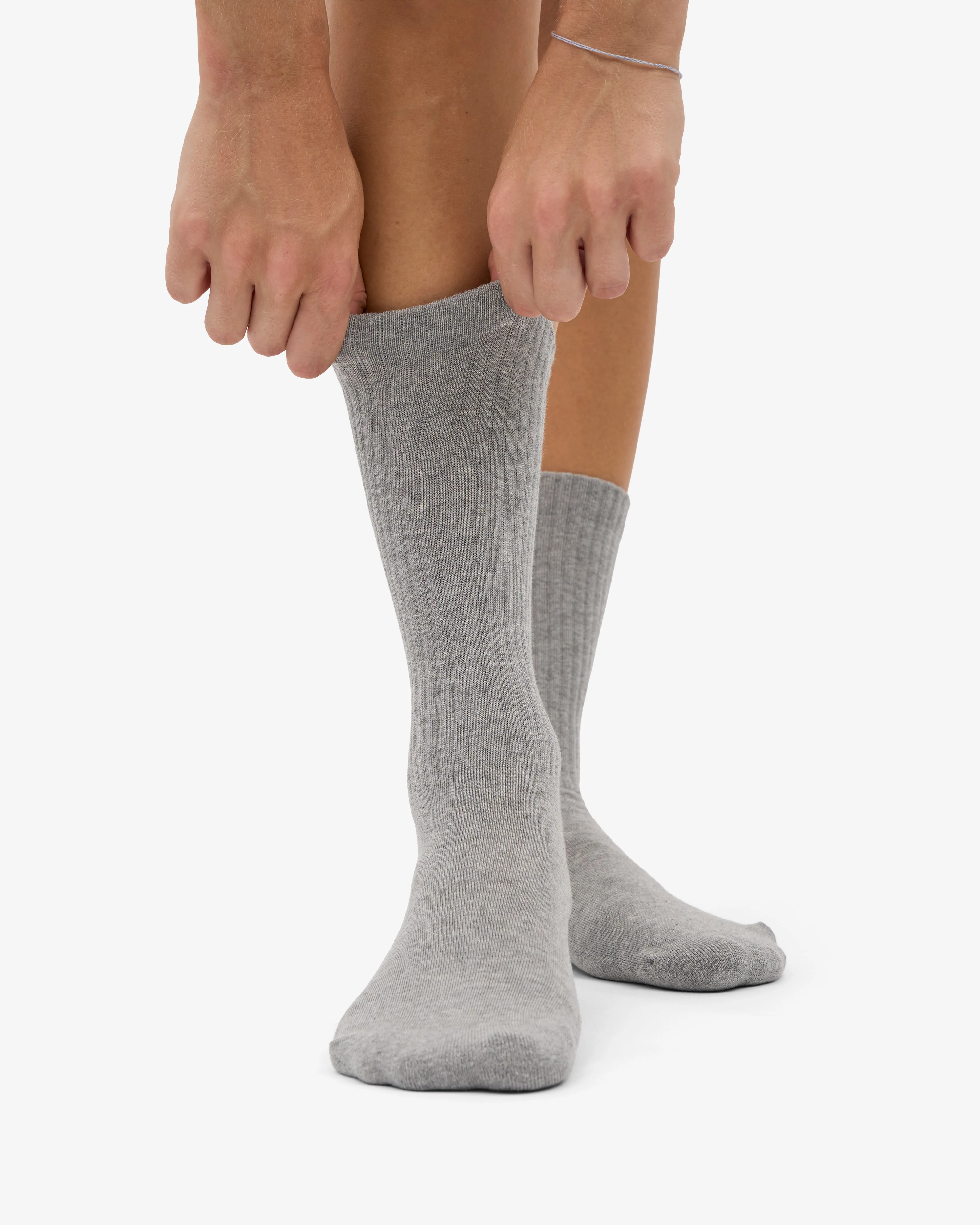 Organic Active Sock - Heather Grey (3-Pack) sold by Colorful Standard product image thumbnail 4