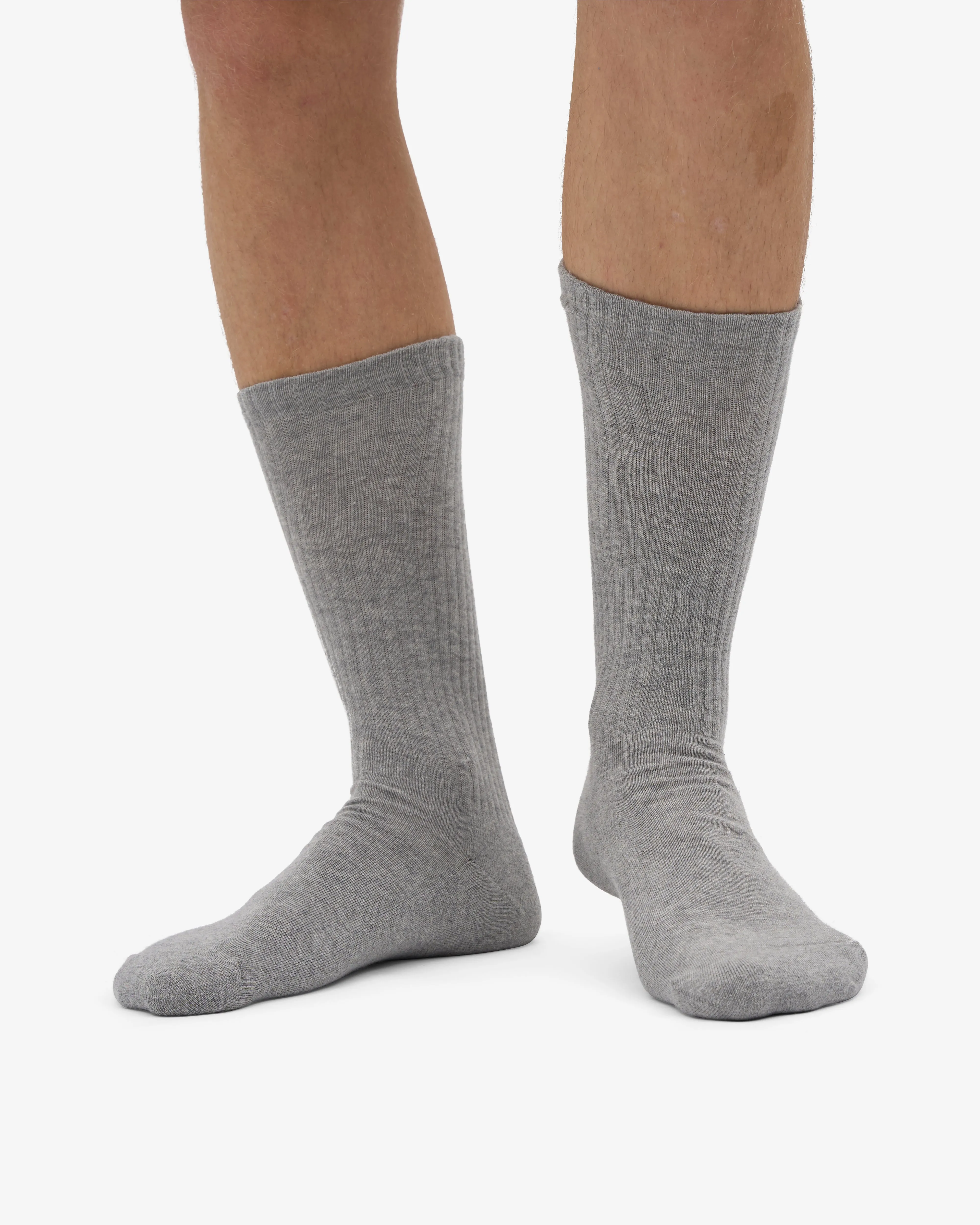 Organic Active Sock - Heather Grey (3-Pack) sold by Colorful Standard product image thumbnail 4