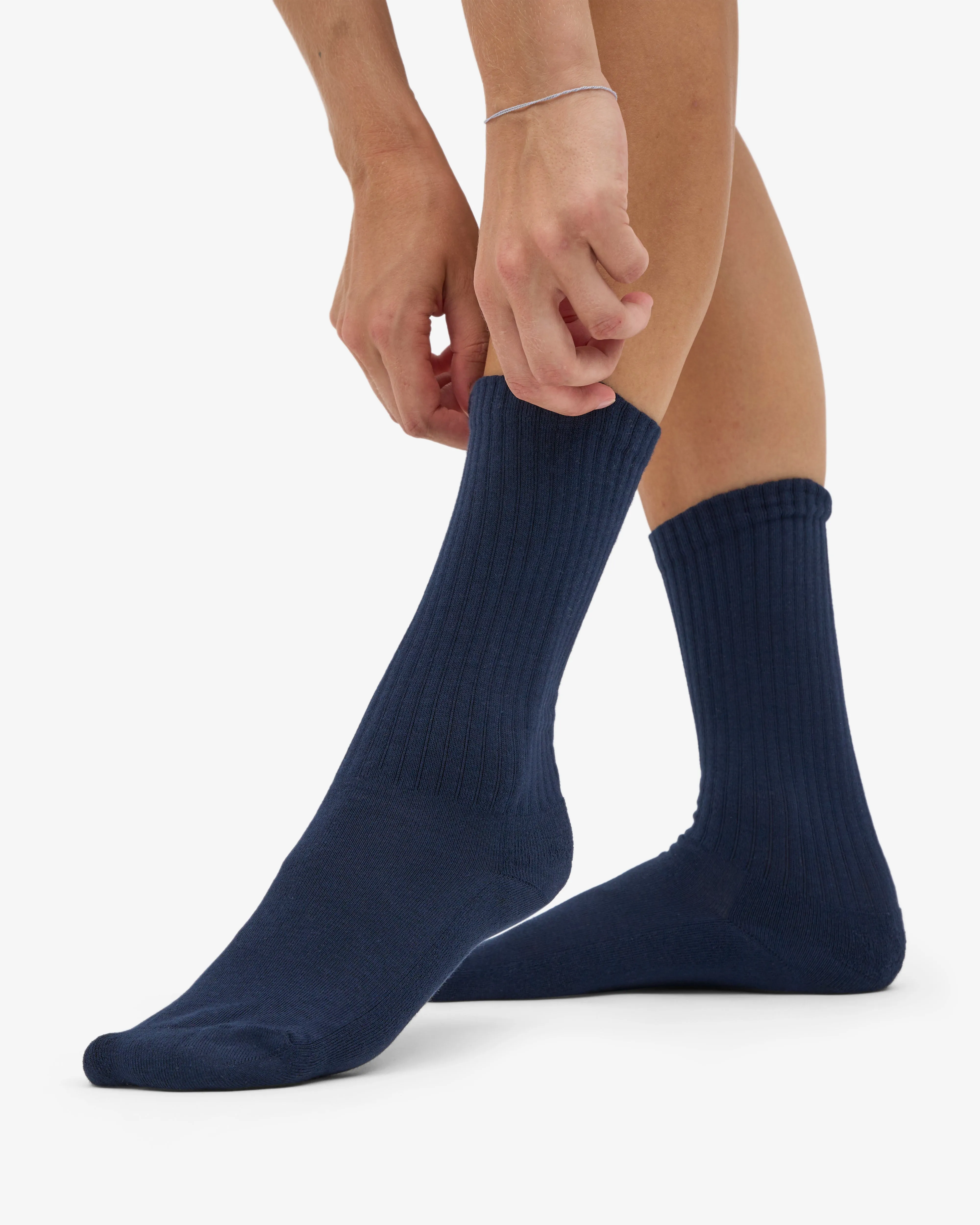 Organic Active Sock - Navy Blue (3-Pack) sold by Colorful Standard product image thumbnail 4