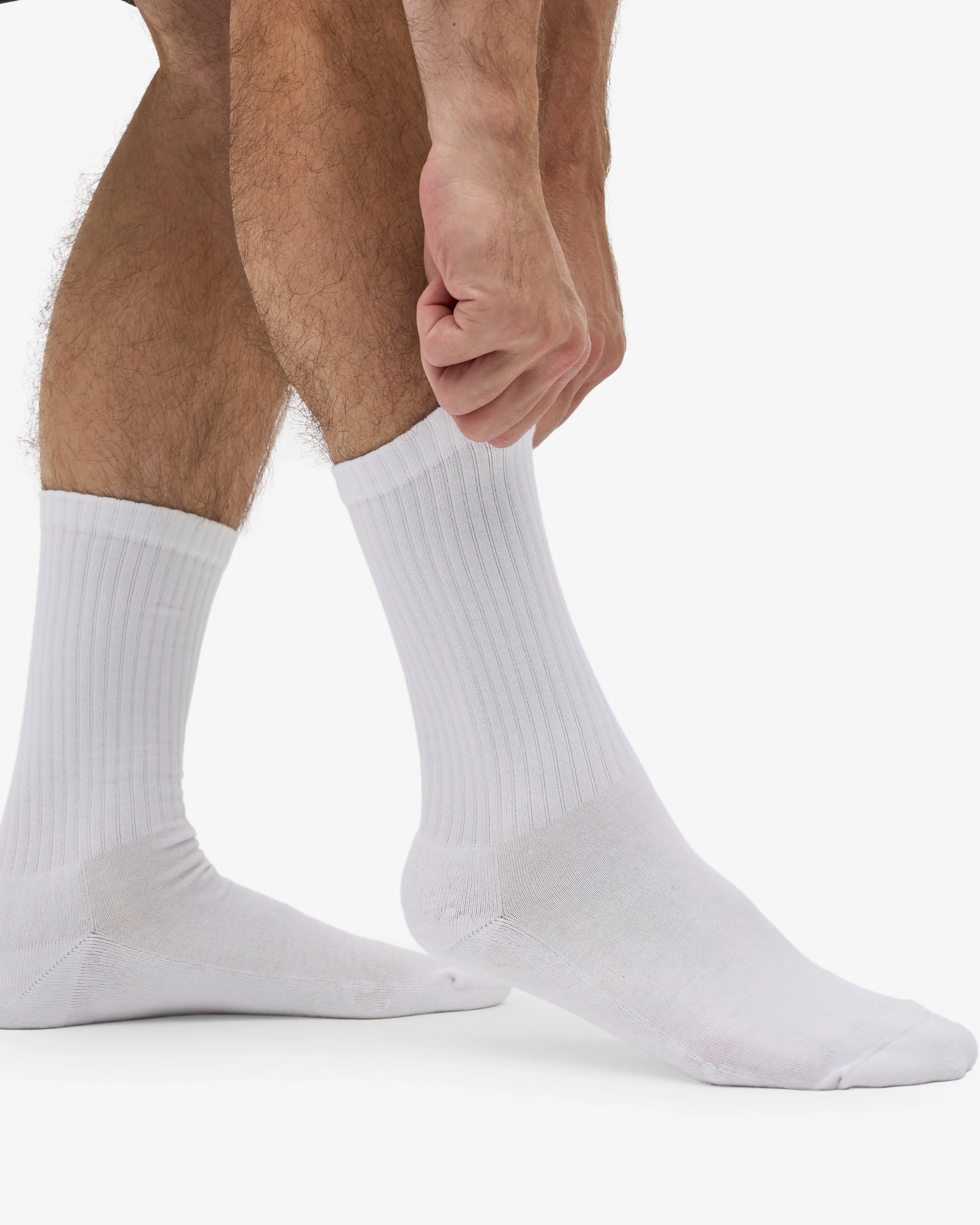 Organic Active Sock - Optical White (3-Pack) sold by Colorful Standard product image thumbnail 4