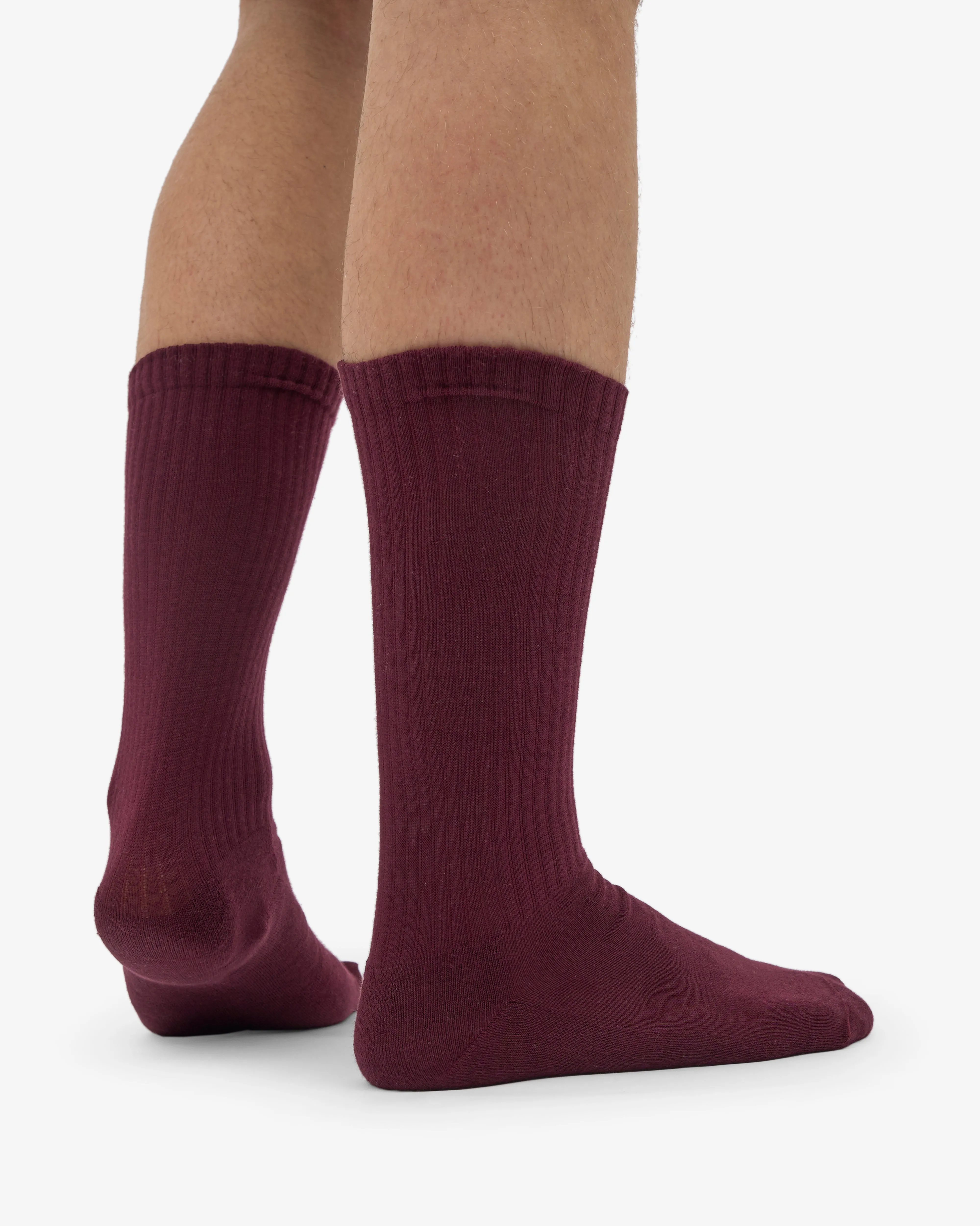 Organic Active Sock - Oxblood Red (3-Pack) sold by Colorful Standard product image thumbnail 3