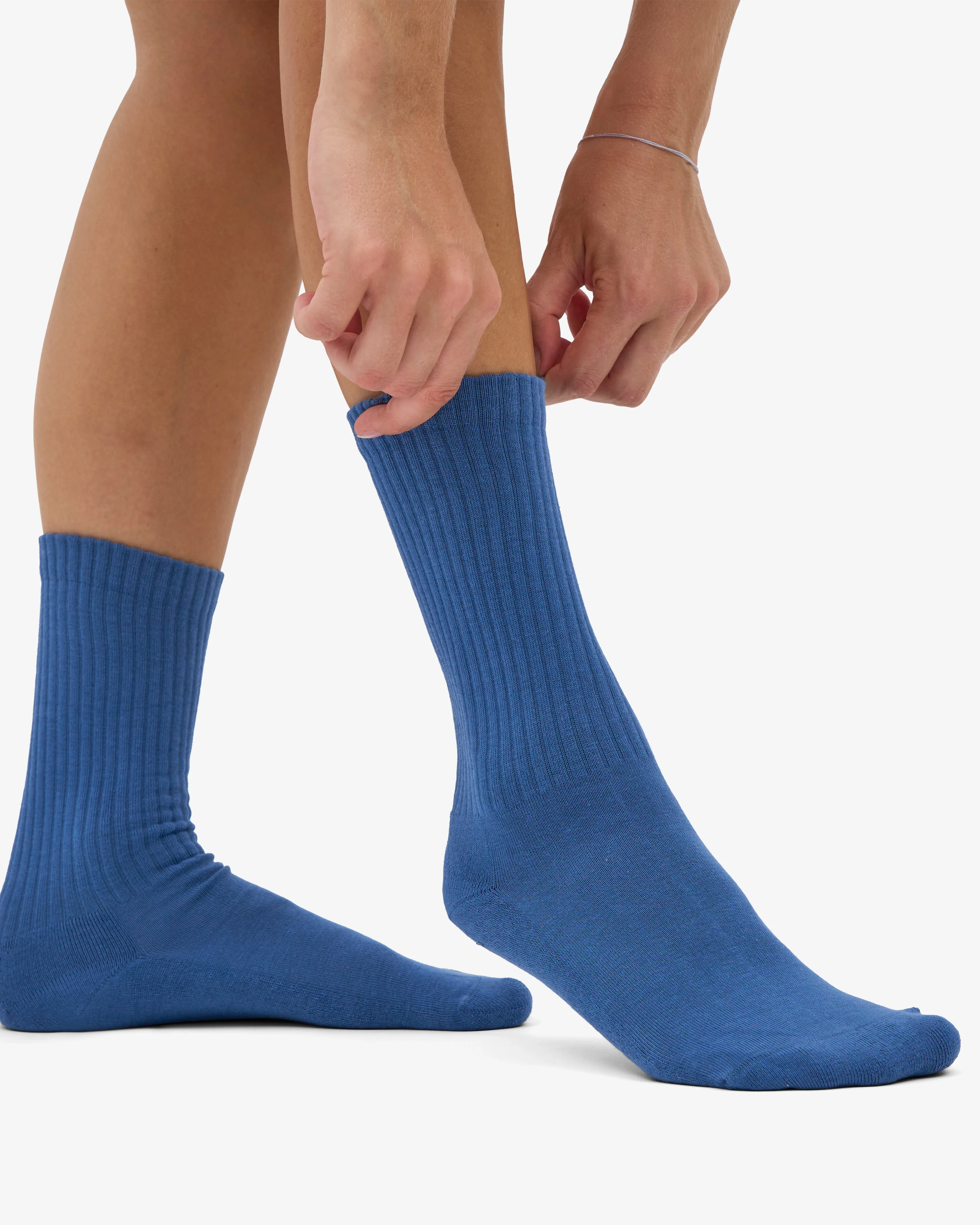Organic Active Sock - Petrol Blue (3-Pack) sold by Colorful Standard product image thumbnail 4