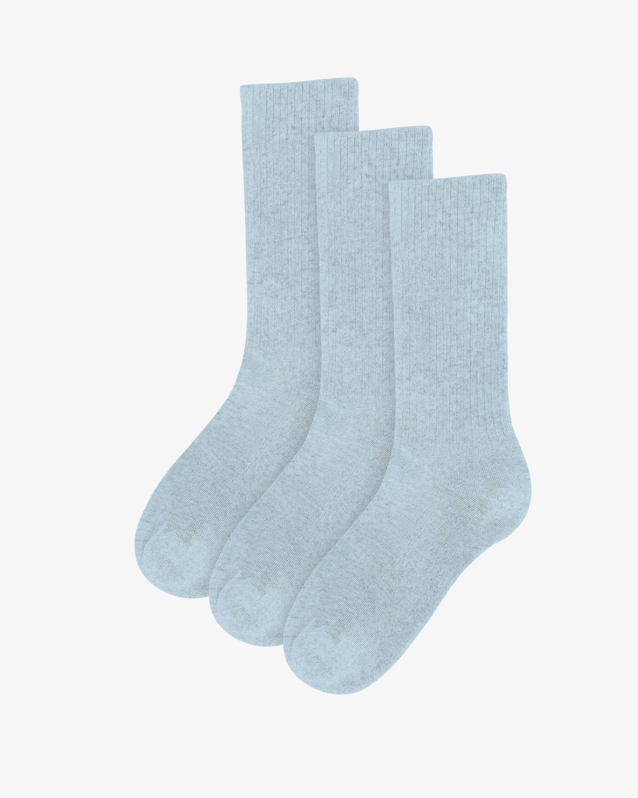Organic Active Sock - Polar Blue (3-Pack) sold by Colorful Standard