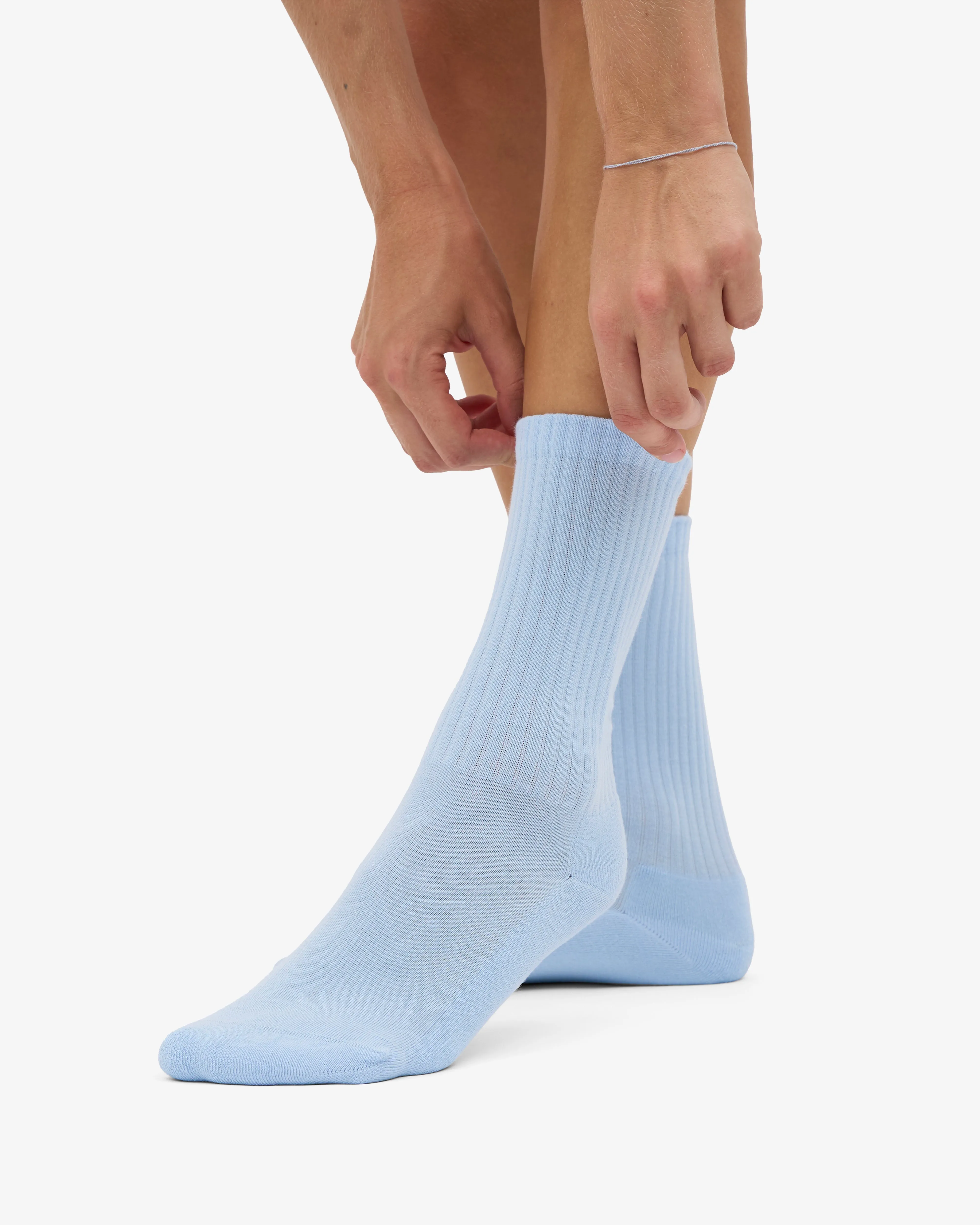 Organic Active Sock - Polar Blue (3-Pack) sold by Colorful Standard product image thumbnail 4