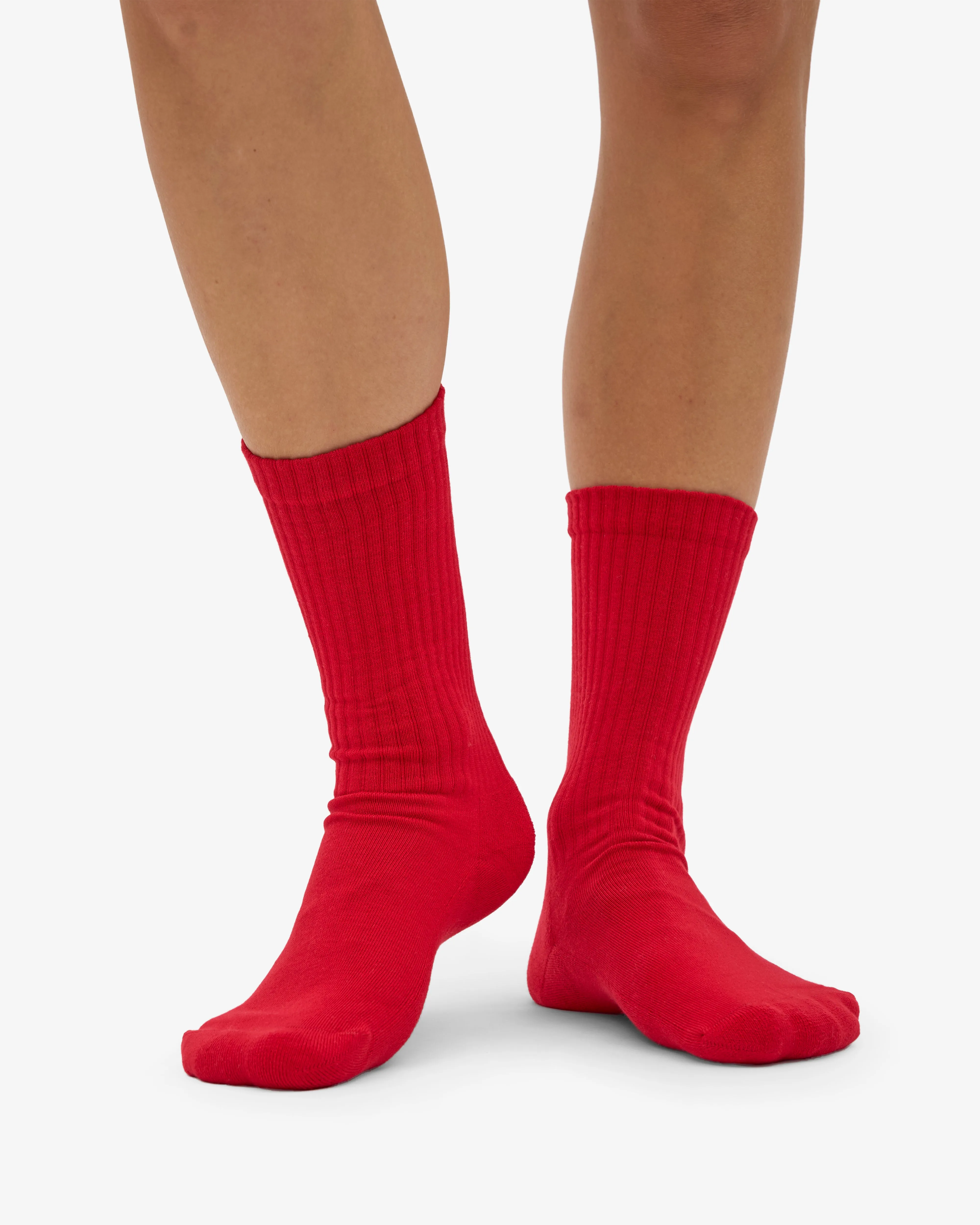 Organic Active Sock - Scarlet Red (3-Pack) sold by Colorful Standard product image thumbnail 2