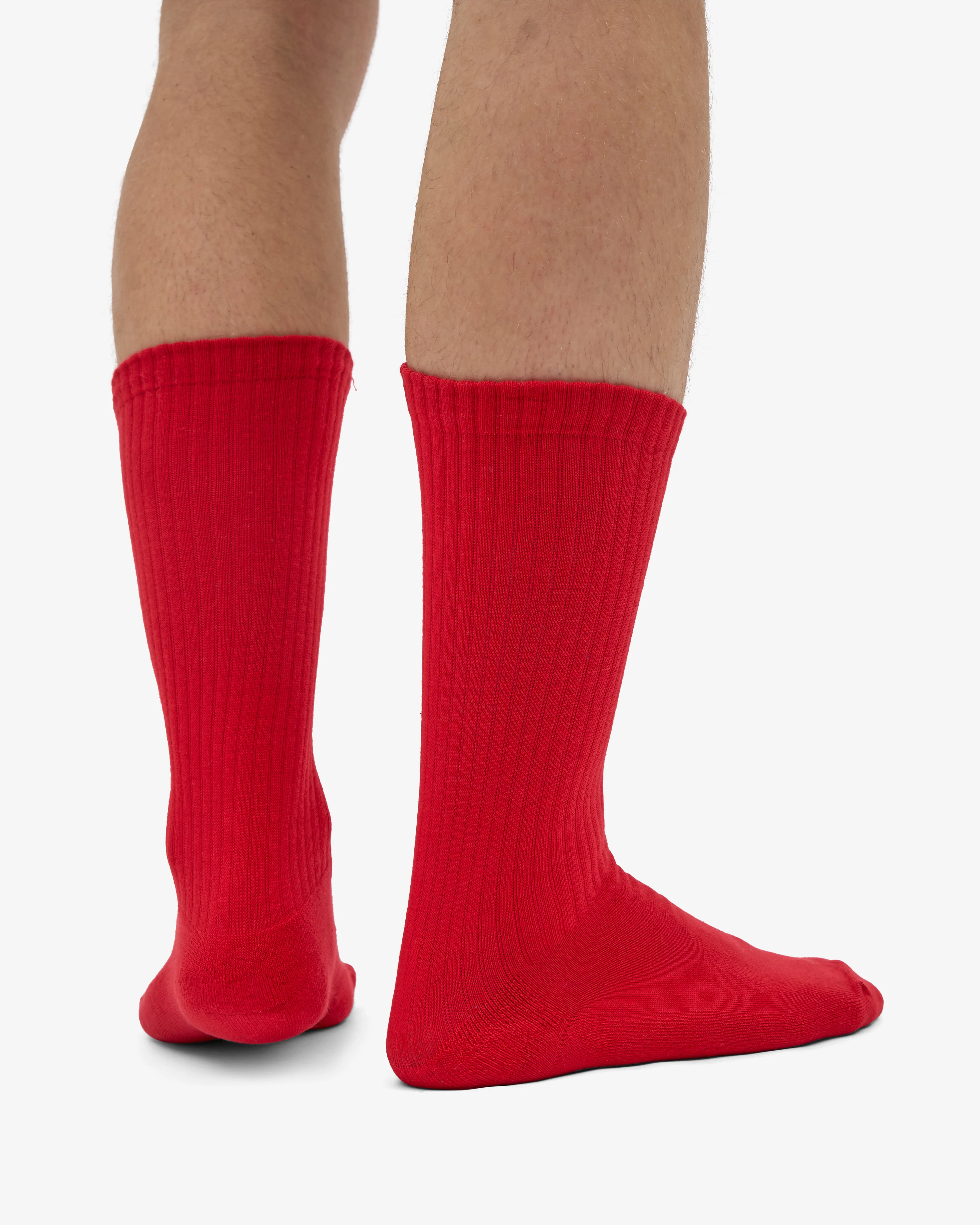 Organic Active Sock - Scarlet Red (3-Pack) sold by Colorful Standard product image thumbnail 3