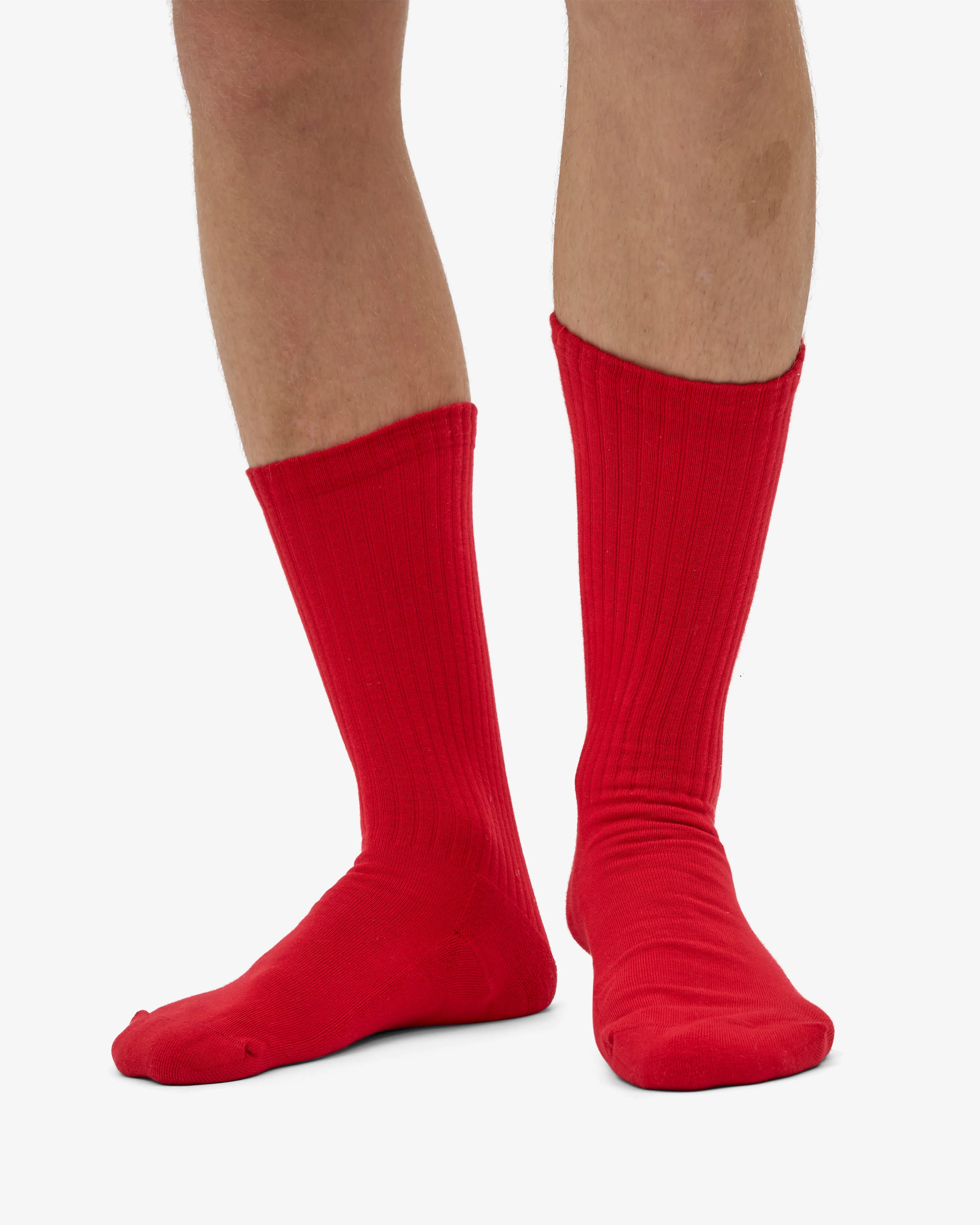 Organic Active Sock - Scarlet Red (3-Pack) sold by Colorful Standard product image thumbnail 4