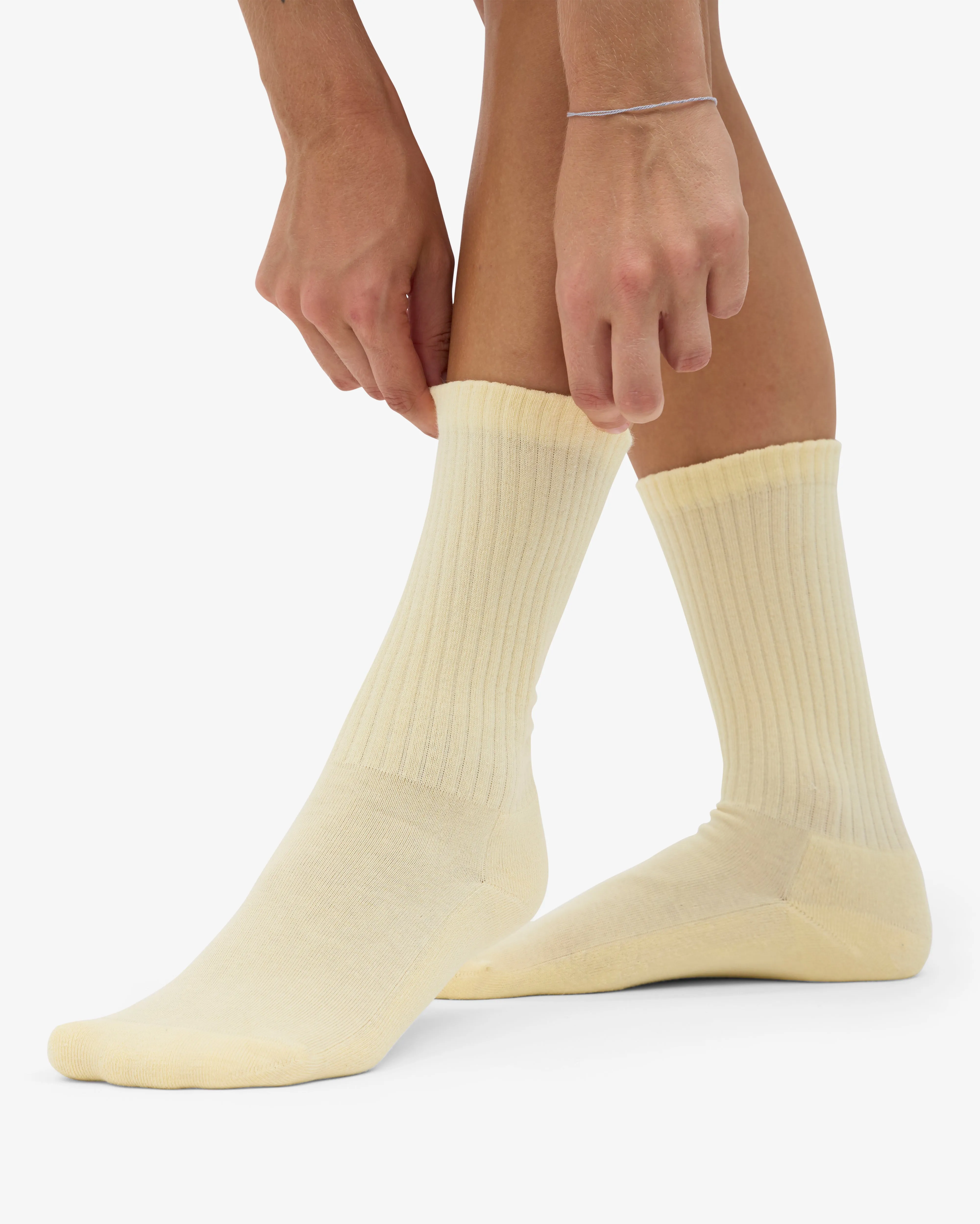 Organic Active Sock - Soft Yellow (3-Pack) sold by Colorful Standard product image thumbnail 2