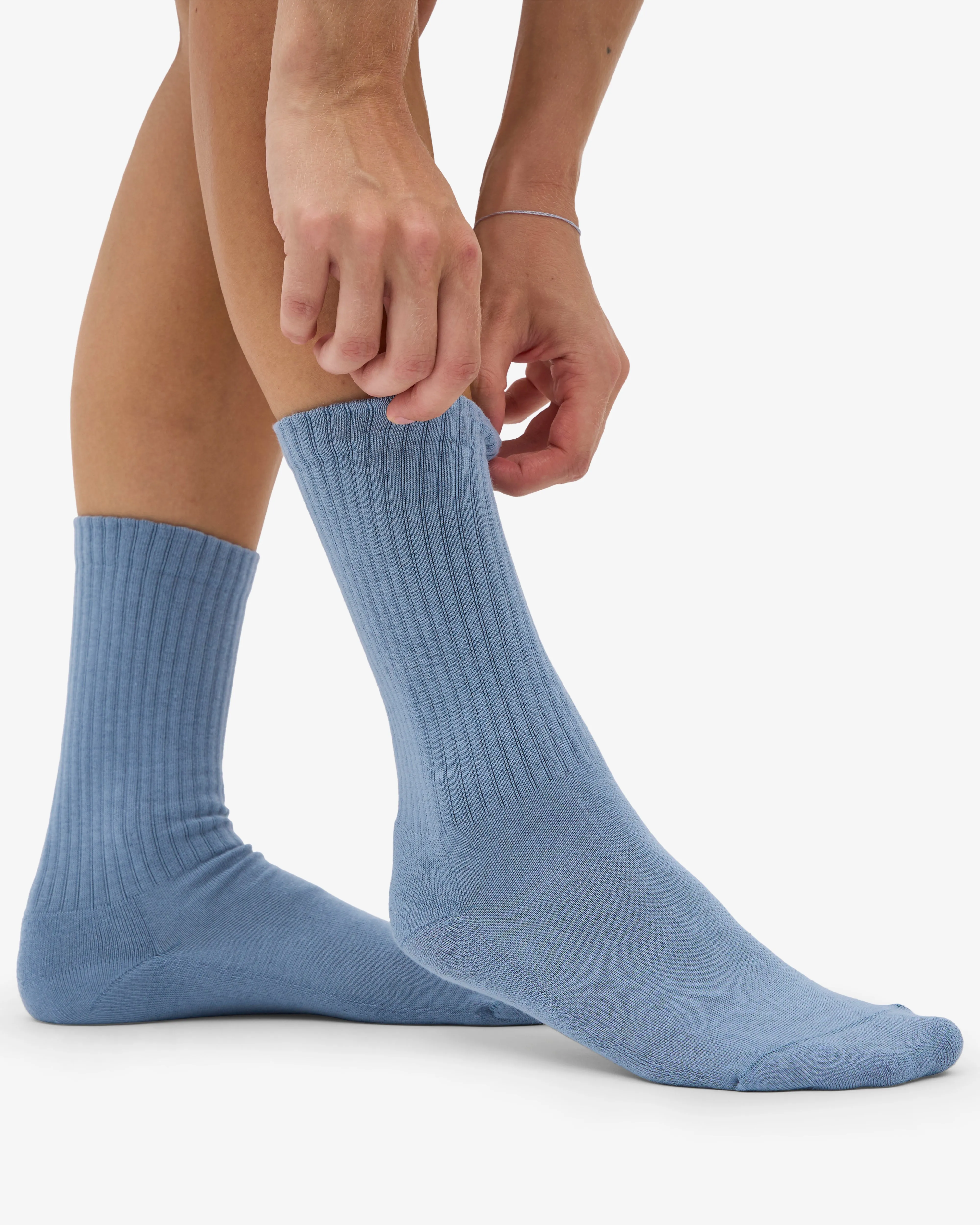 Organic Active Sock - Steel Blue (3-Pack) sold by Colorful Standard product image thumbnail 4