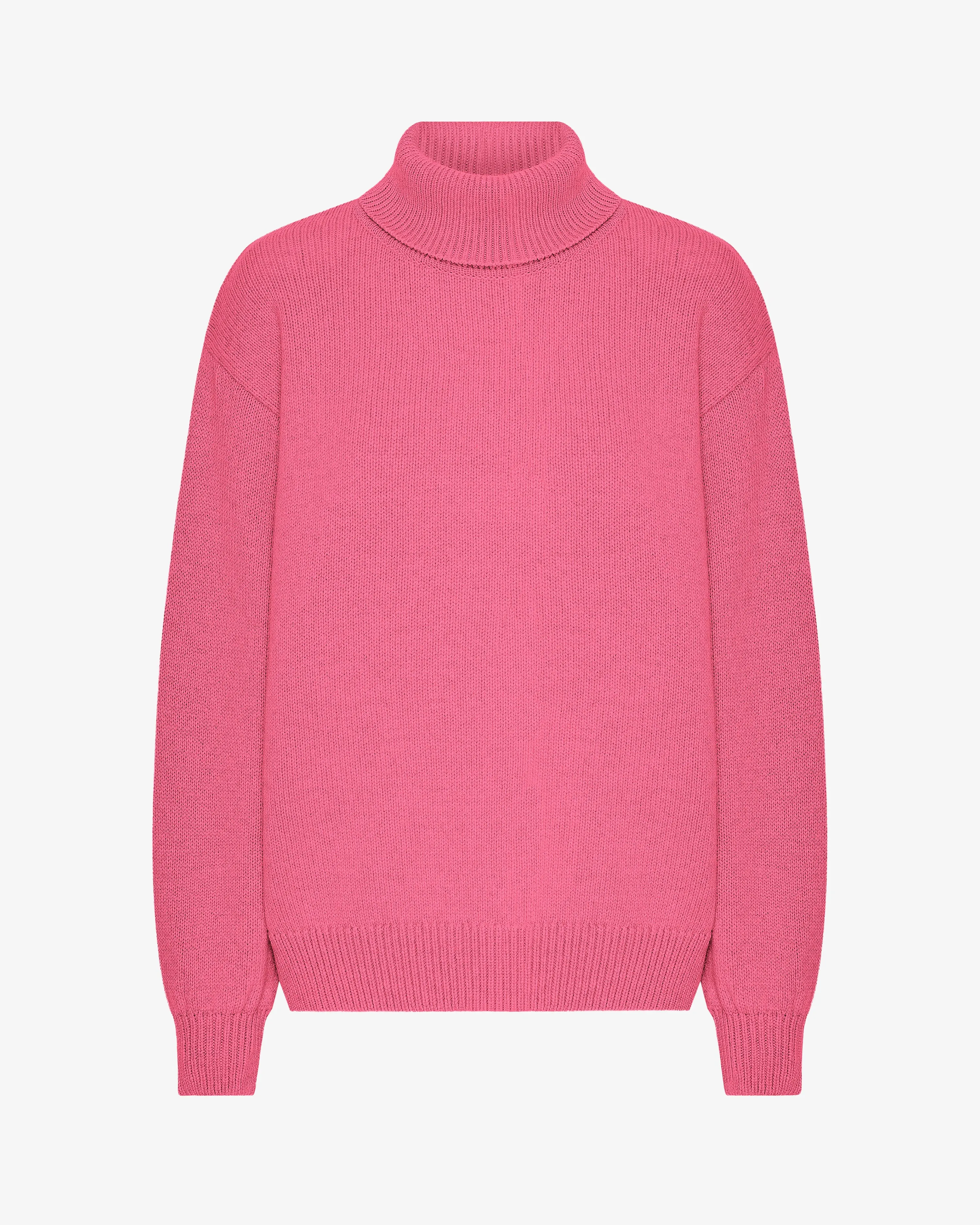 Merino Wool Turtleneck - Bubblegum Pink sold by Colorful Standard