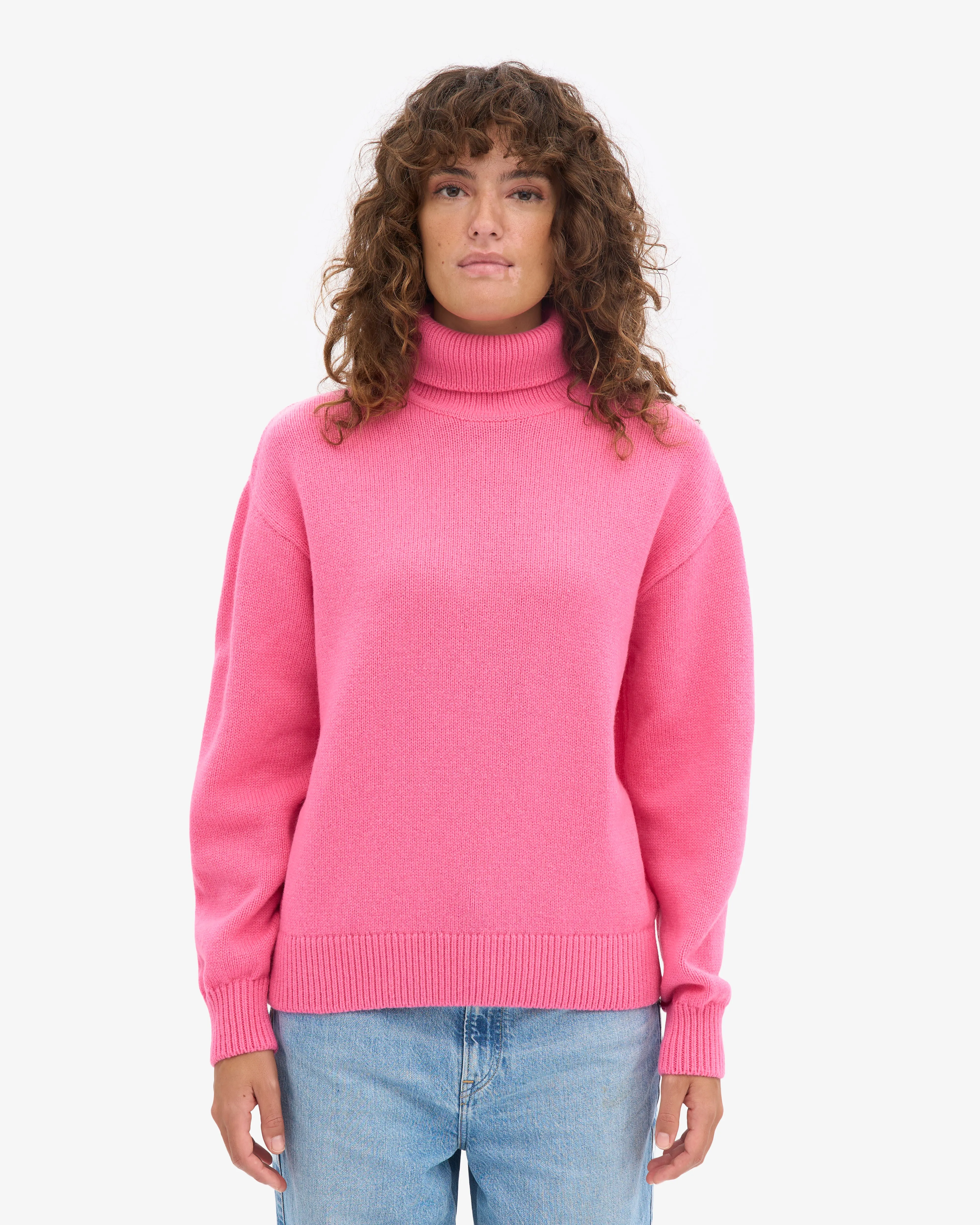 Merino Wool Turtleneck - Bubblegum Pink sold by Colorful Standard product image thumbnail 2