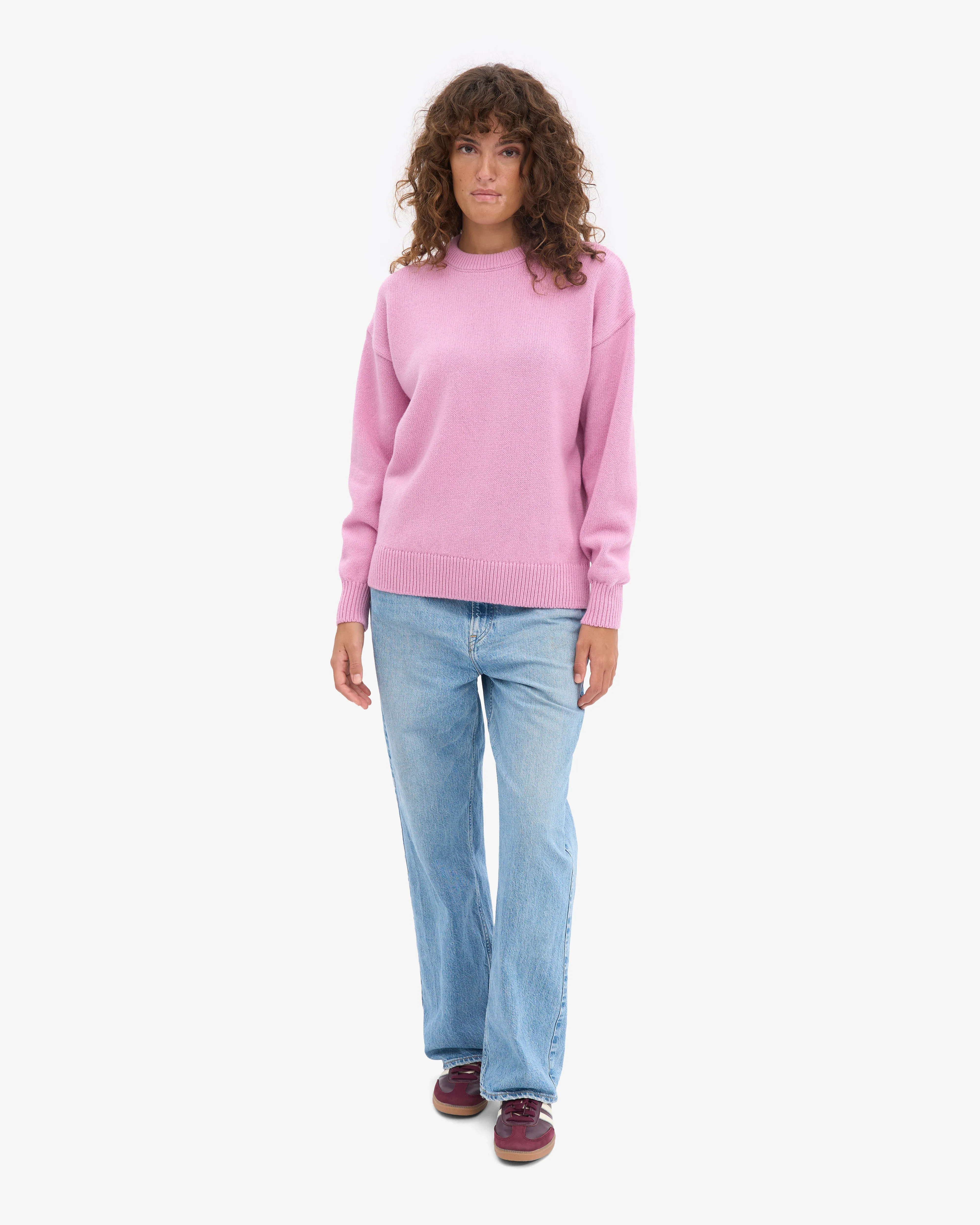 Oversized Merino Wool Crew - Cherry Blossom sold by Colorful Standard product image thumbnail 5