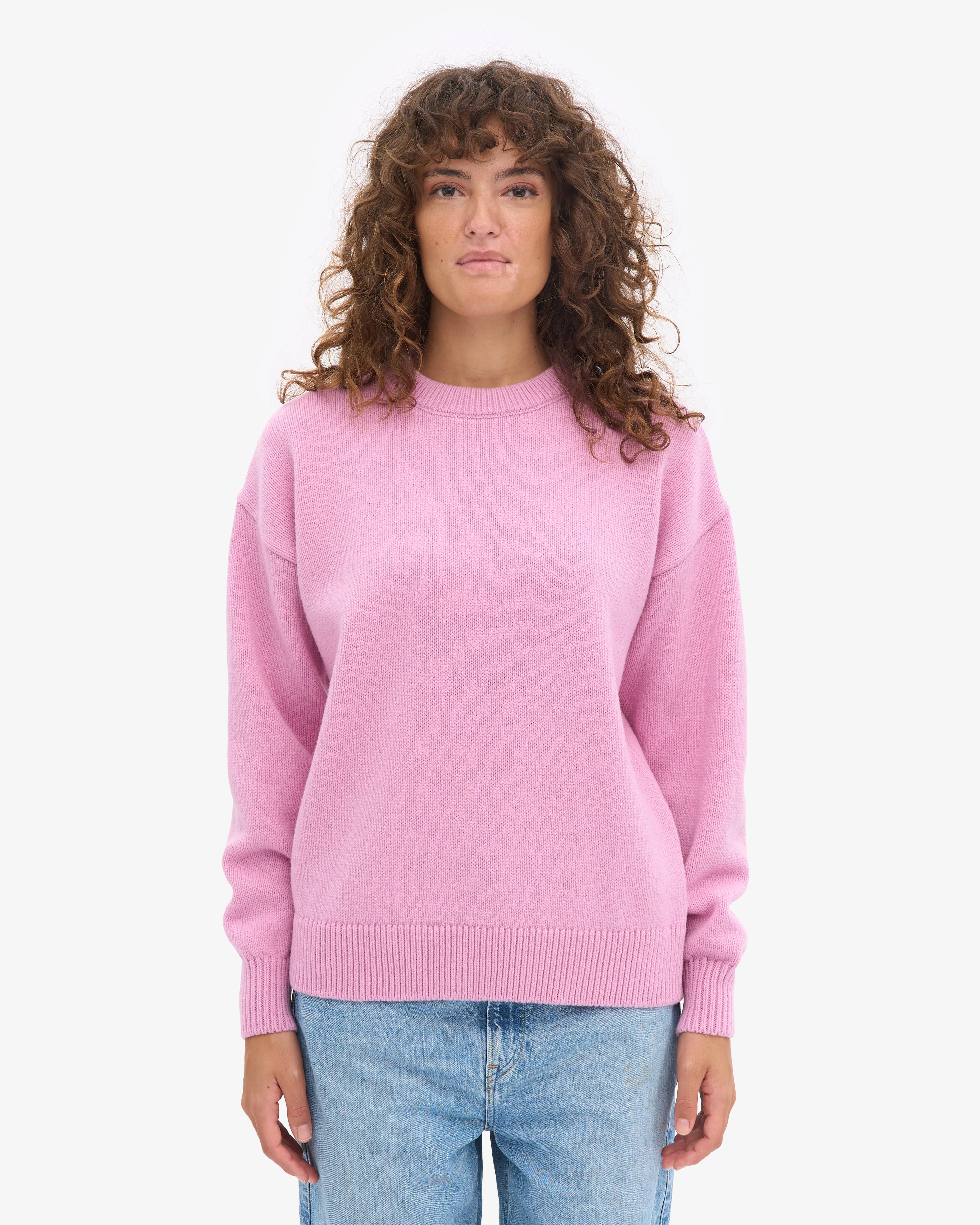 Oversized Merino Wool Crew - Cherry Blossom sold by Colorful Standard product image thumbnail 2