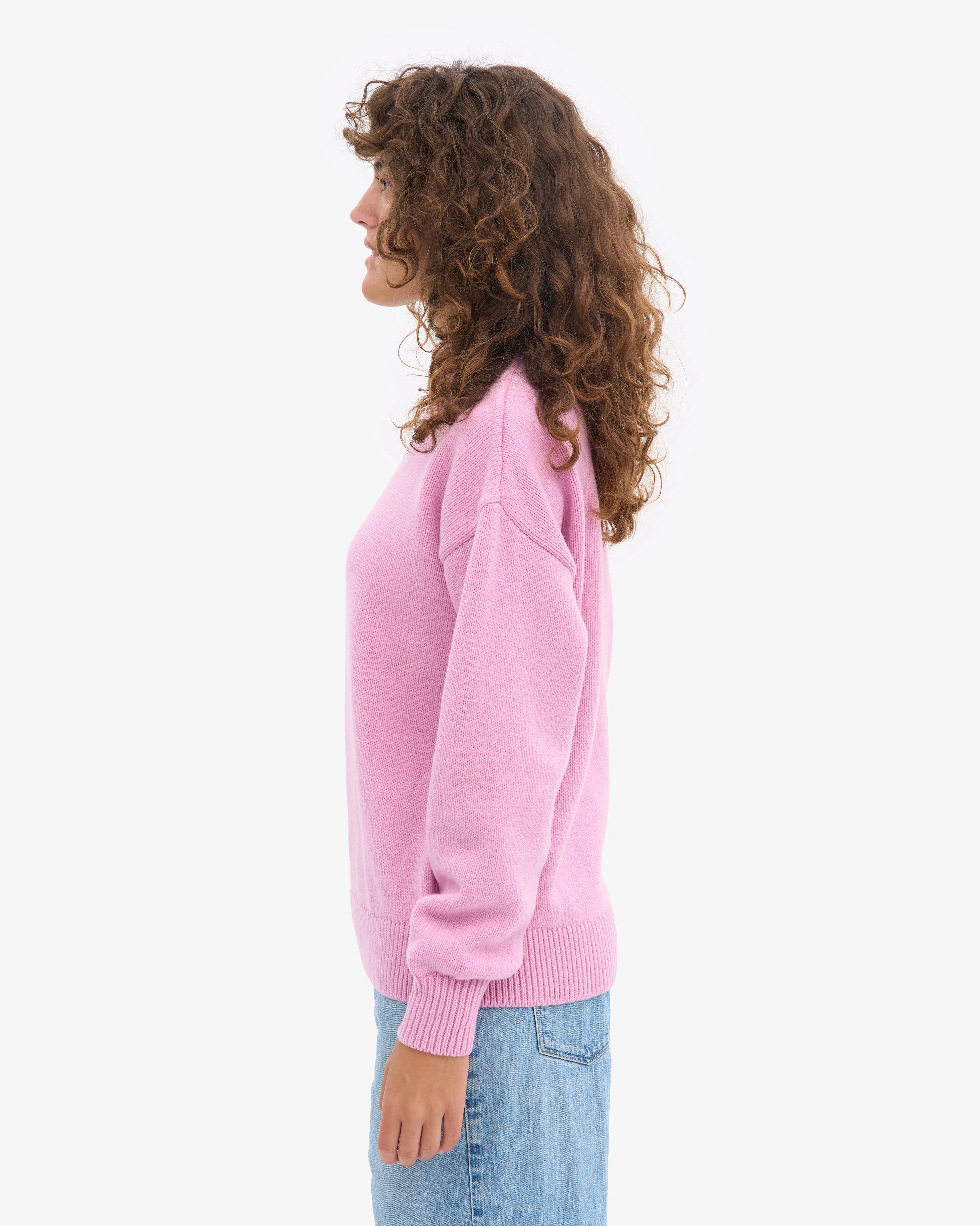 Oversized Merino Wool Crew - Cherry Blossom sold by Colorful Standard product image thumbnail 3