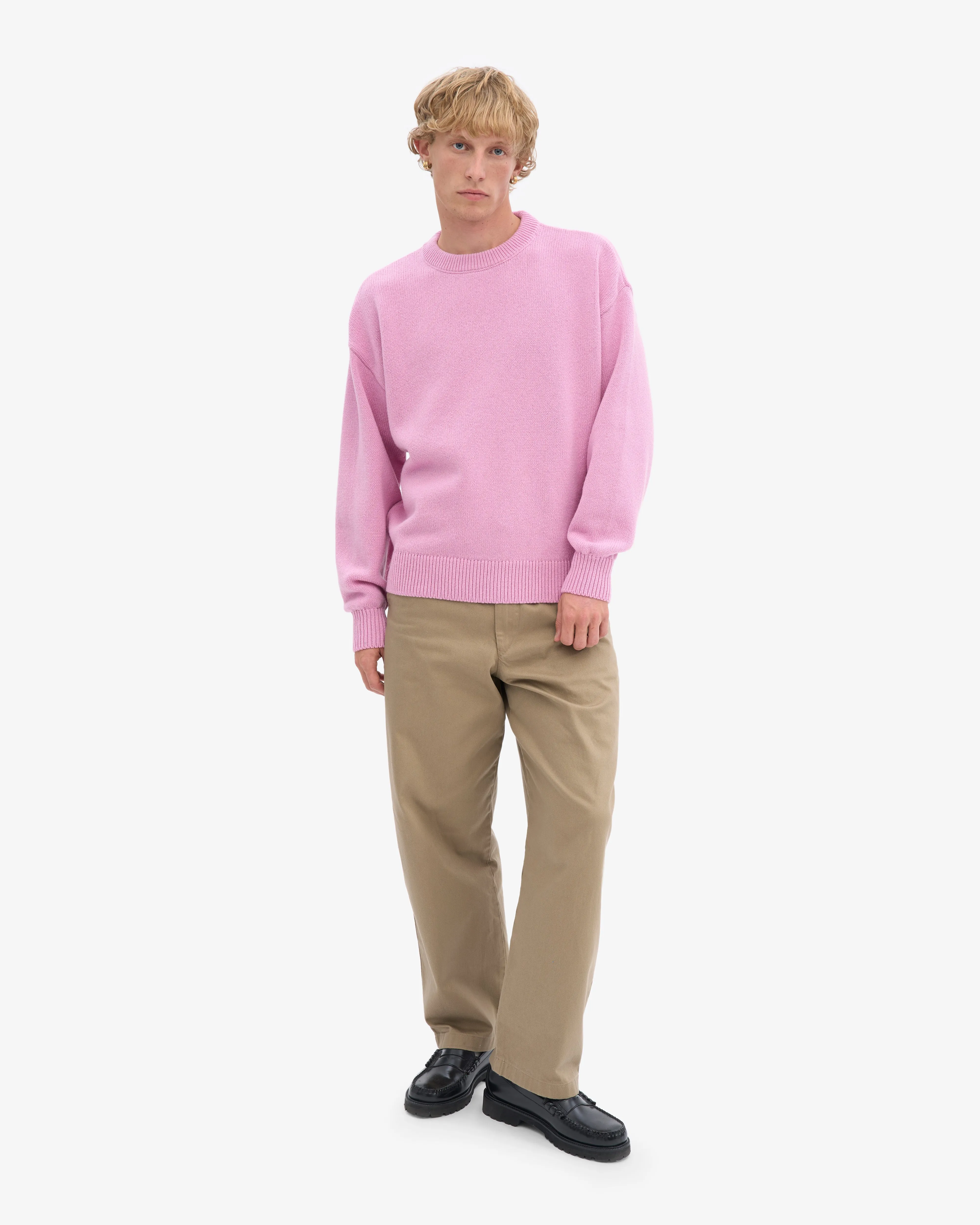 Oversized Merino Wool Crew - Cherry Blossom sold by Colorful Standard product image thumbnail 5