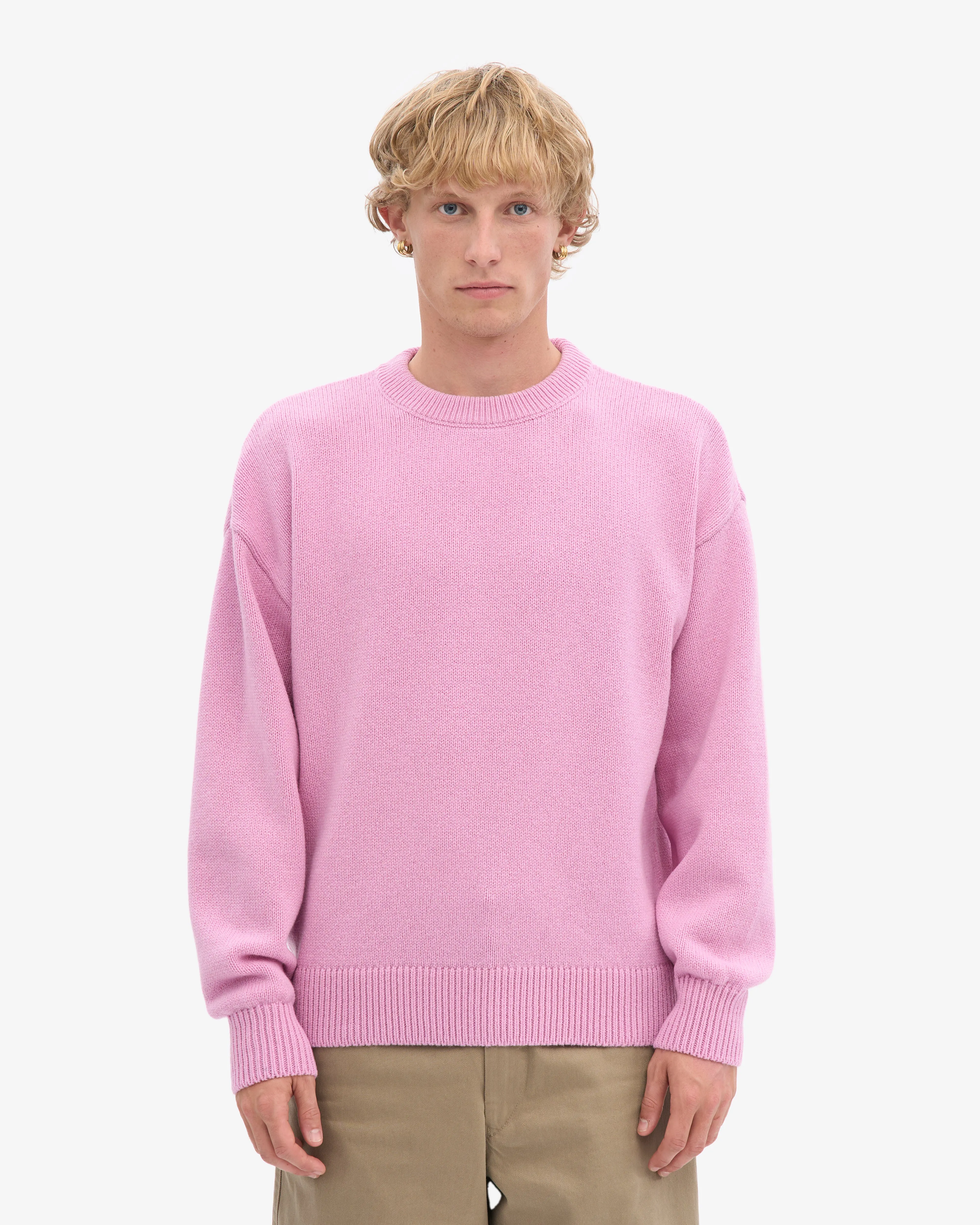 Oversized Merino Wool Crew - Cherry Blossom sold by Colorful Standard product image thumbnail 2