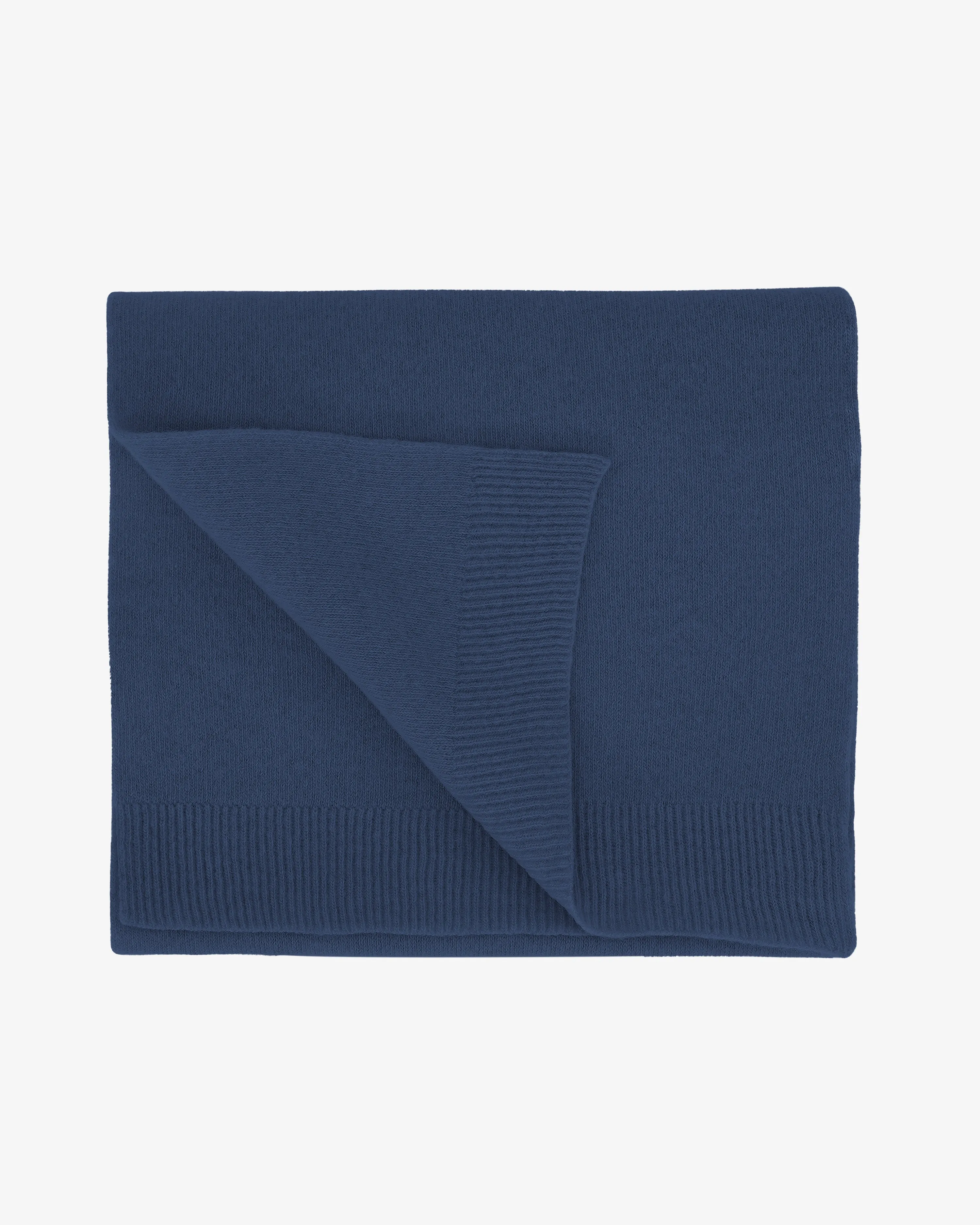 Merino Wool Scarf - Petrol Blue sold by Colorful Standard