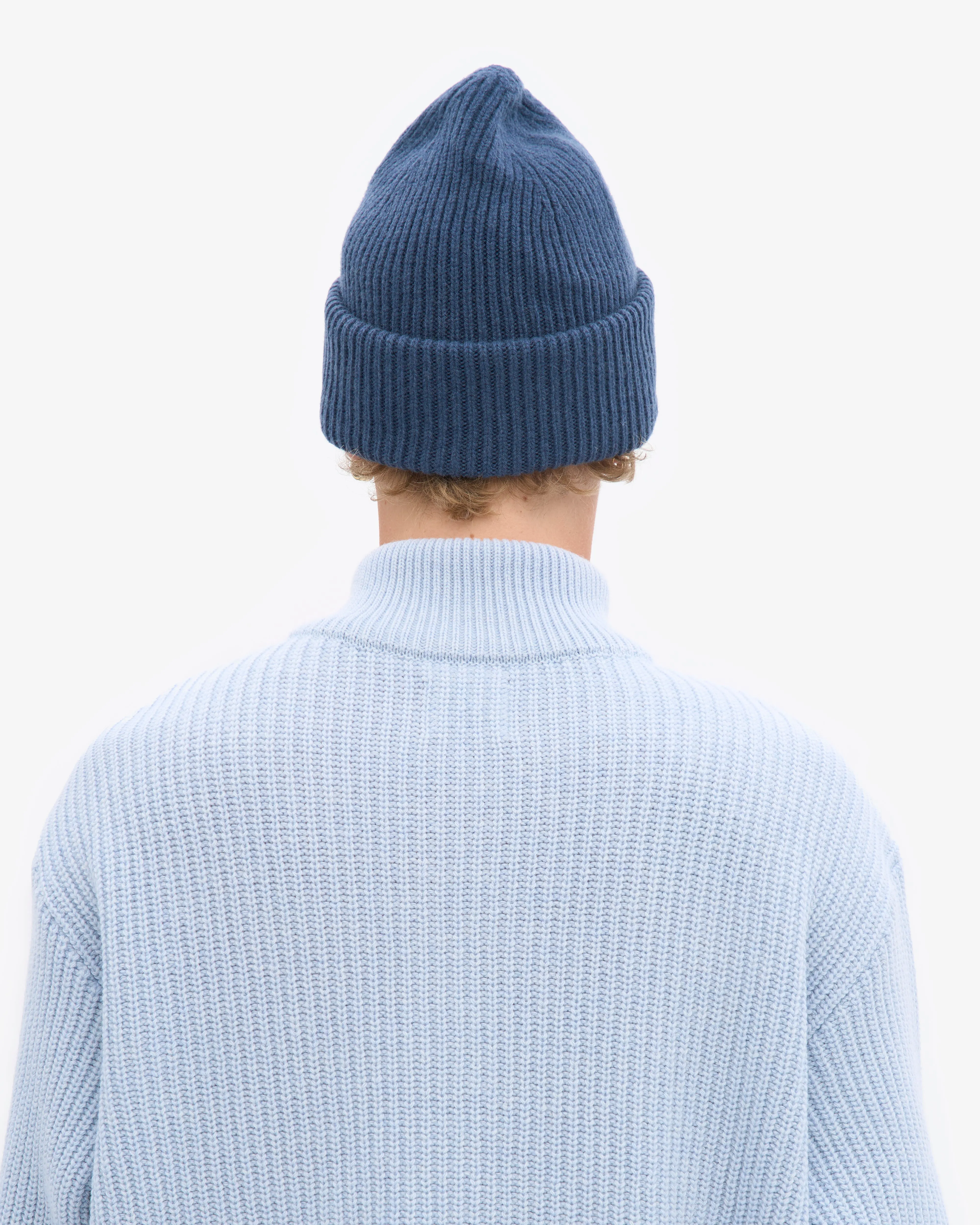 Merino Wool Hat - Petrol Blue sold by Colorful Standard product image thumbnail 4