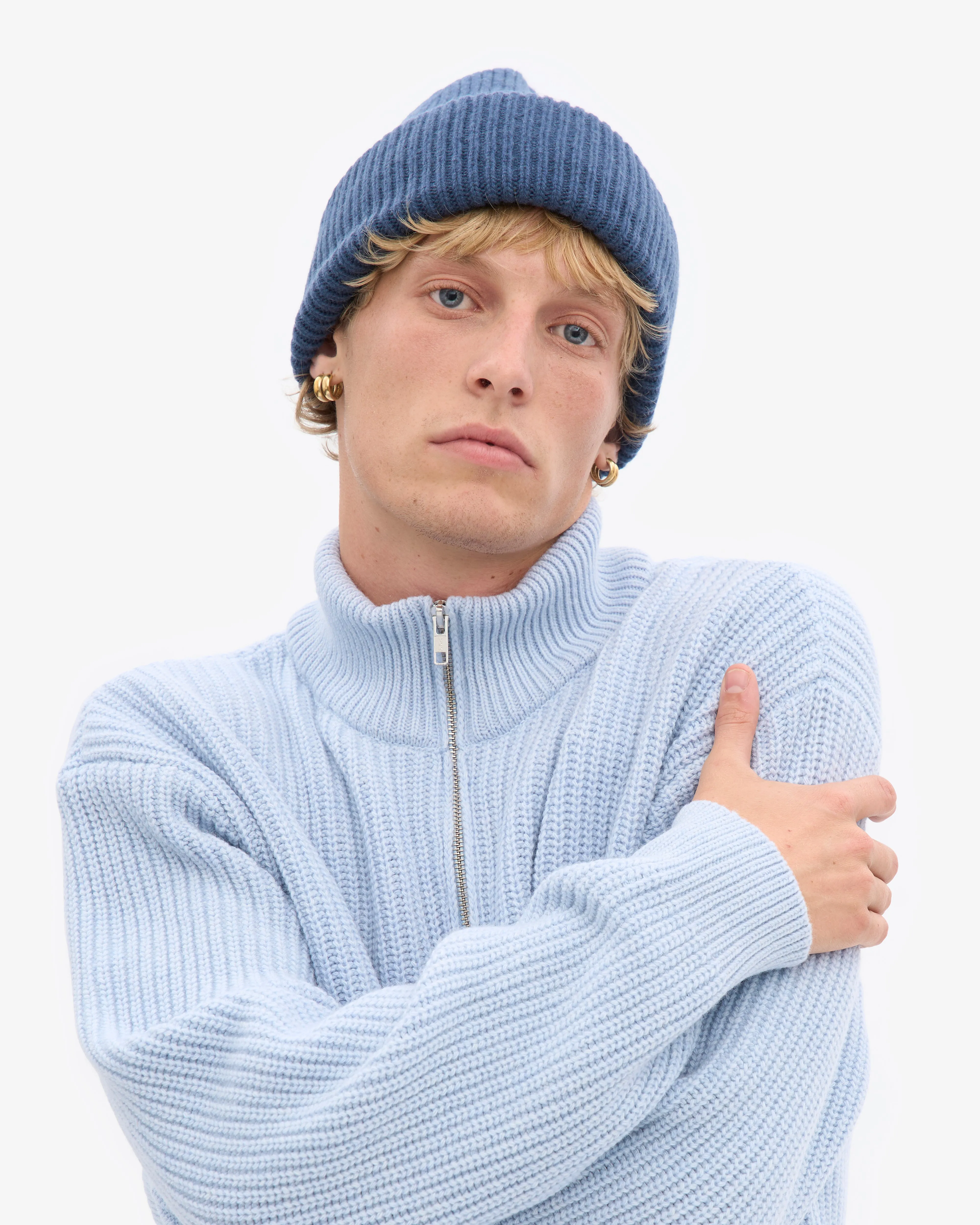 Merino Wool Hat - Petrol Blue sold by Colorful Standard product image thumbnail 5