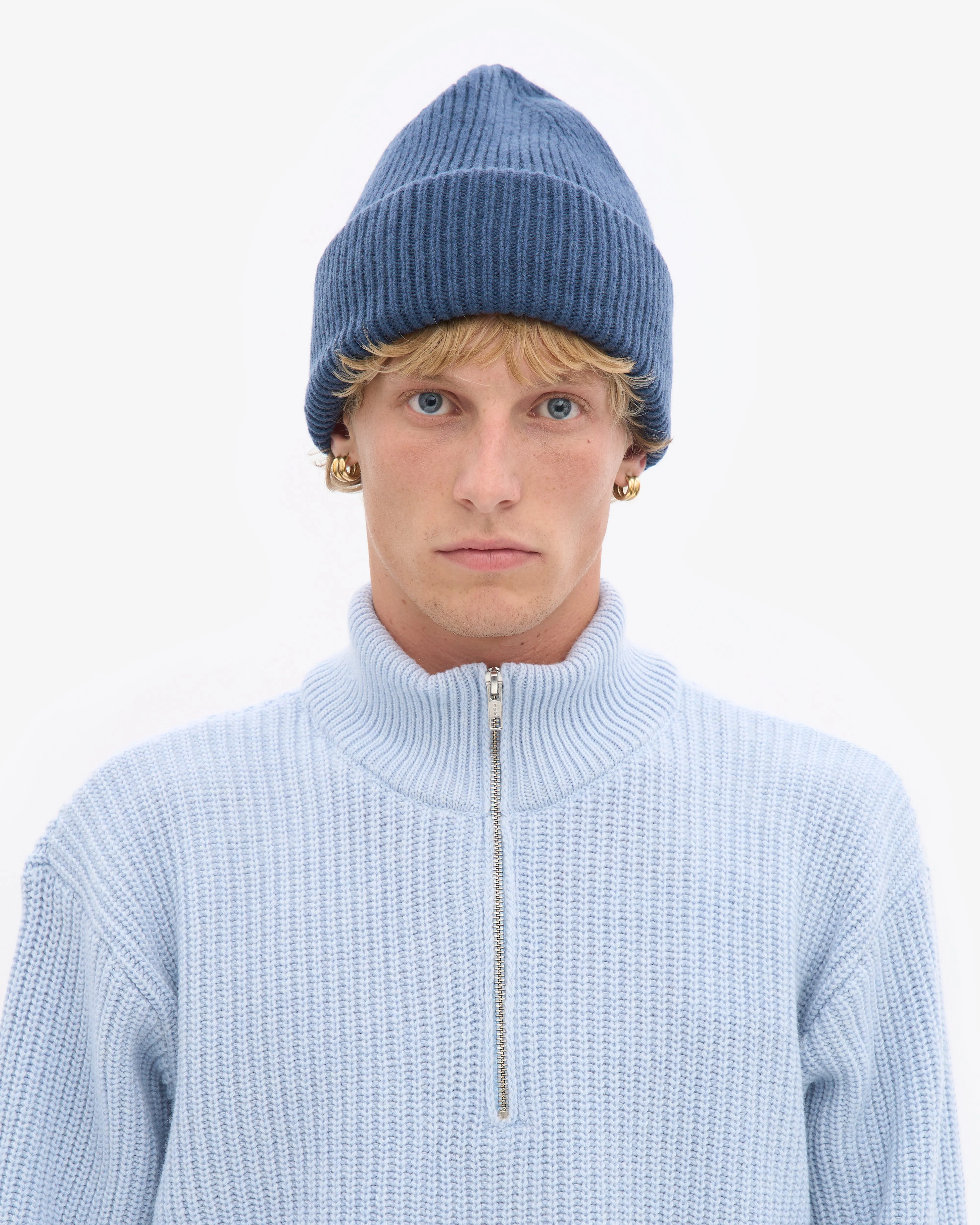 Merino Wool Hat - Petrol Blue sold by Colorful Standard product image thumbnail 2