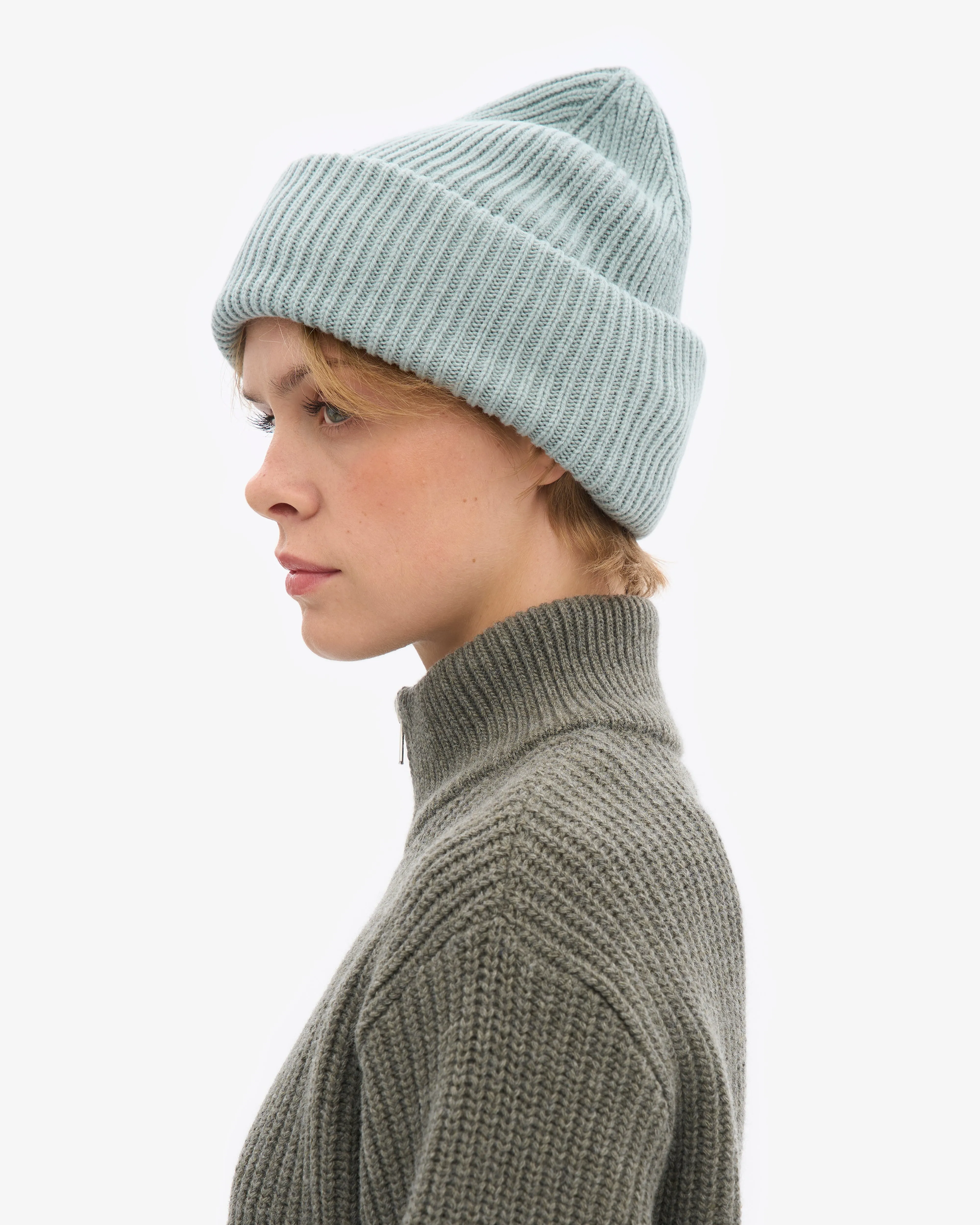 Merino Wool Hat - Steel Blue sold by Colorful Standard product image thumbnail 3