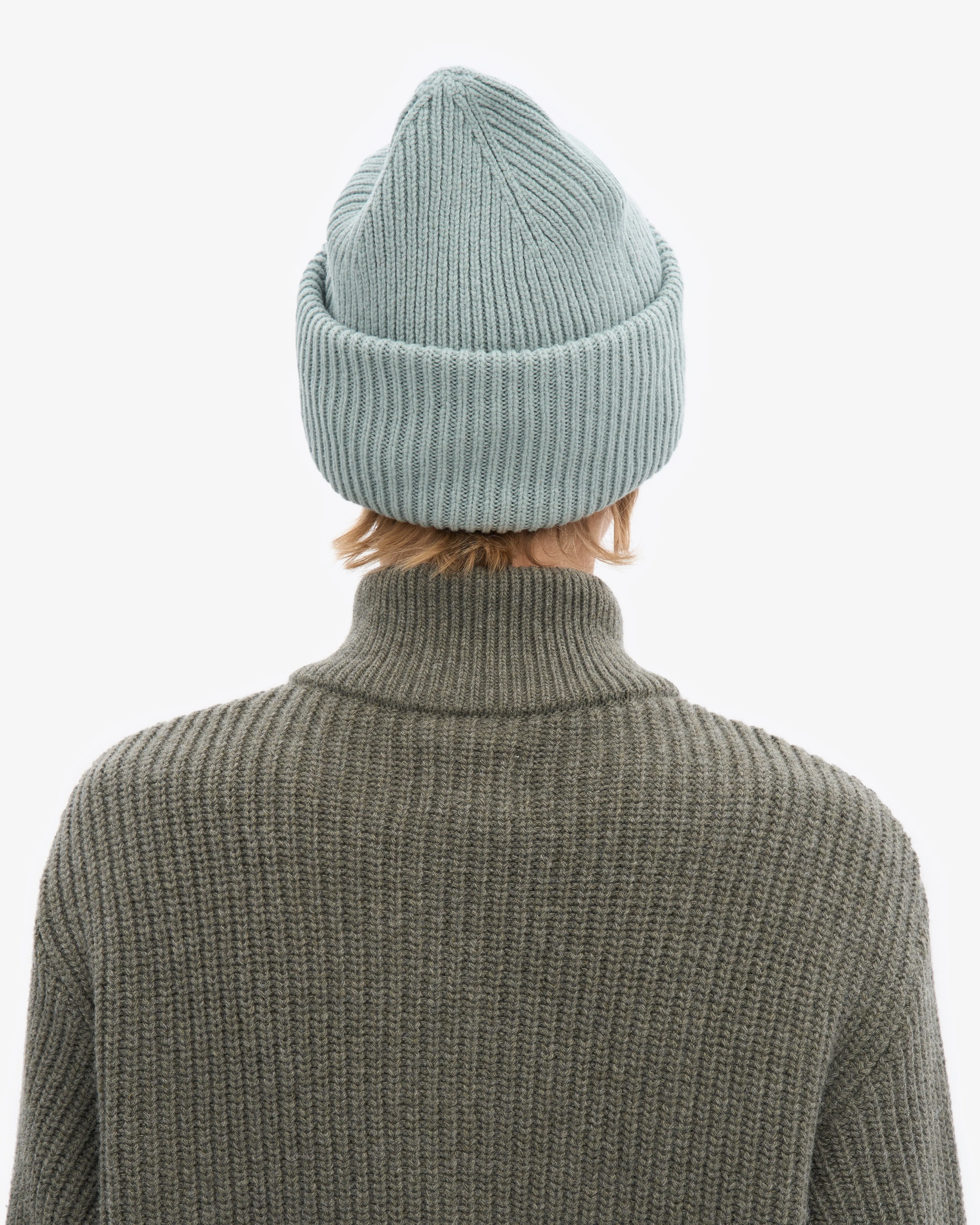 Merino Wool Hat - Steel Blue sold by Colorful Standard product image thumbnail 4