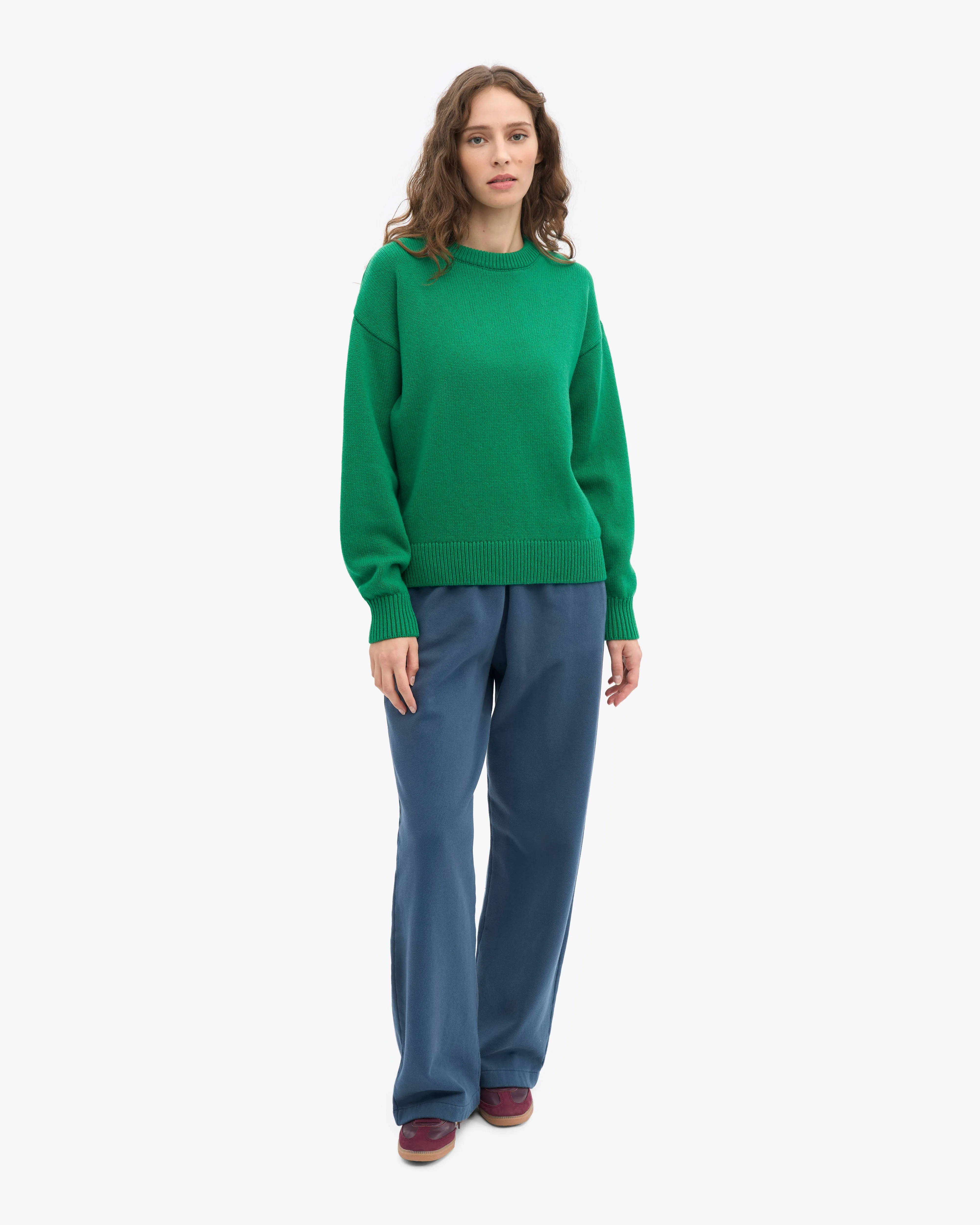 Oversized Merino Wool Crew - Kelly Green sold by Colorful Standard product image thumbnail 5