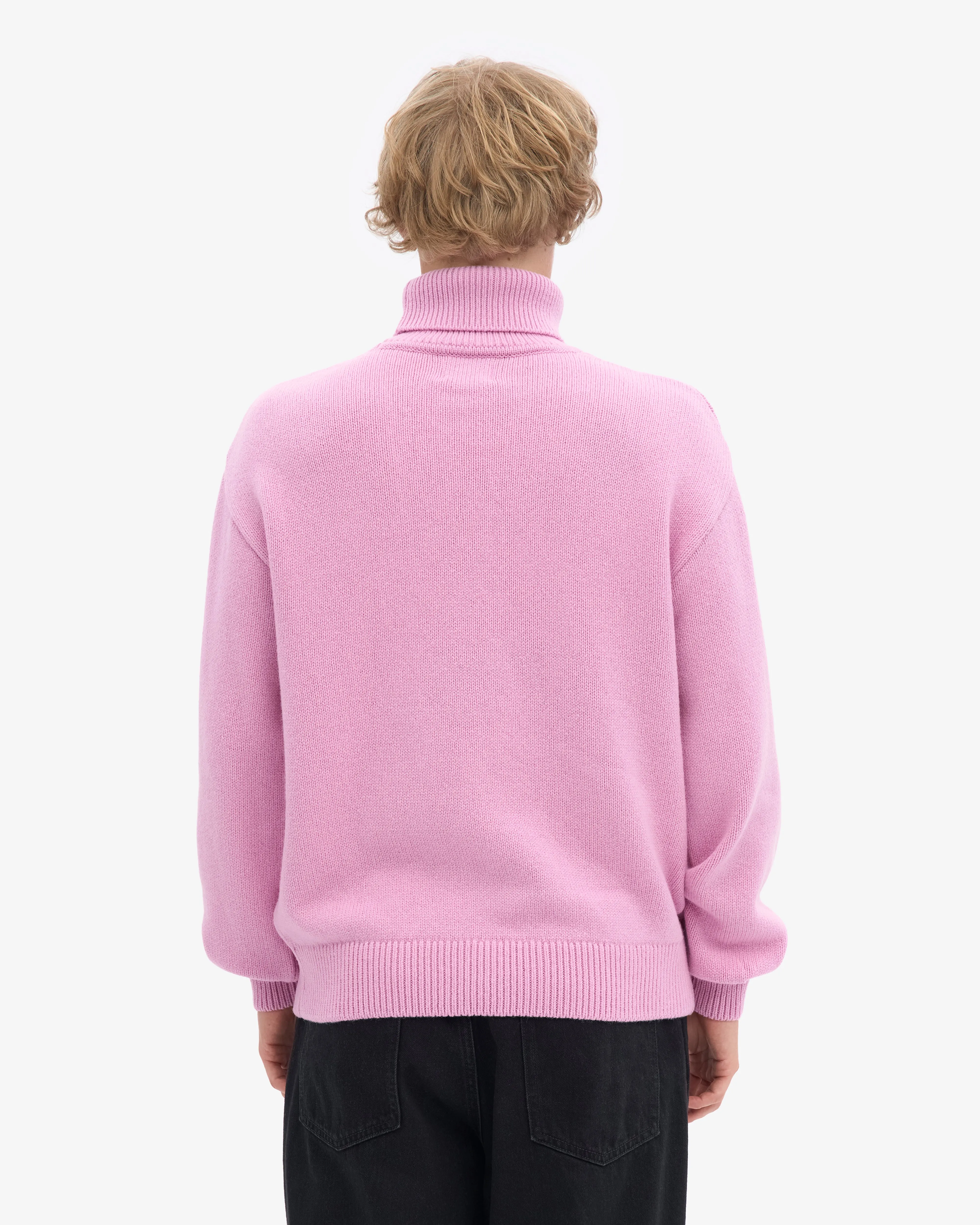 Merino Wool Turtleneck - Cherry Blossom sold by Colorful Standard product image thumbnail 4