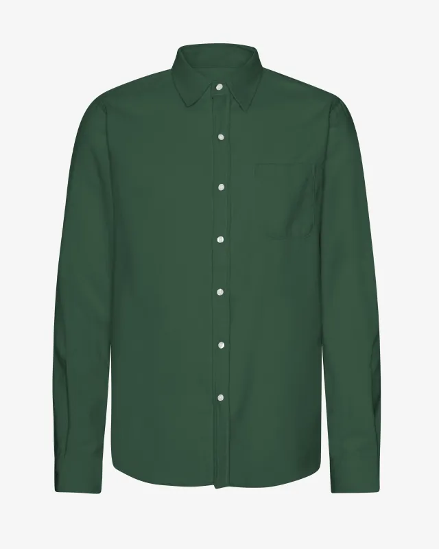 Organic Flannel Shirt - Emerald Green sold by Colorful Standard